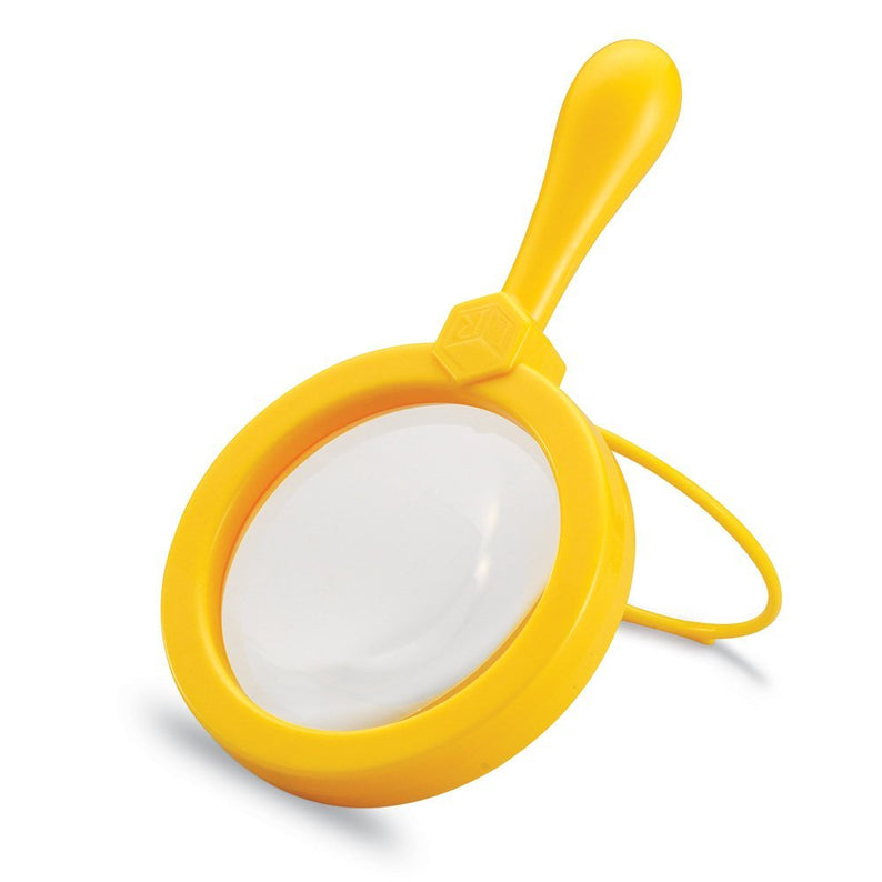 Learning Resources Jumbo Magnifiers, Set of 12 Extra-Large Handheld Magnifying Glasses with Built-In Stands, 4.5x Magnification, Ideal for STEM Exploration and Early Science, Ages 3+