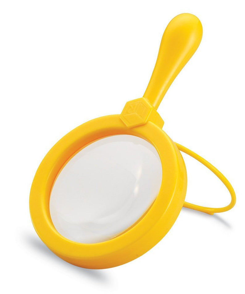 Learning Resources Jumbo Magnifiers, Set of 12 Extra-Large Handheld Magnifying Glasses with Built-In Stands, 4.5x Magnification, Ideal for STEM Exploration and Early Science, Ages 3+