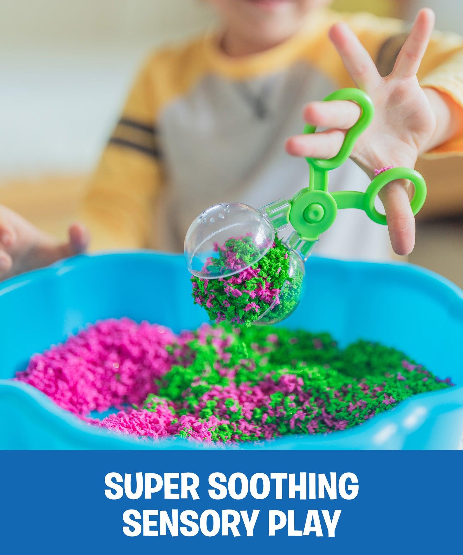 Learning Resources Playfoam Pluffle Squishology Station, Sensory Play Station with Tools for Fine Motor Skills, 6 Piece Tactile Set for Ages 3+