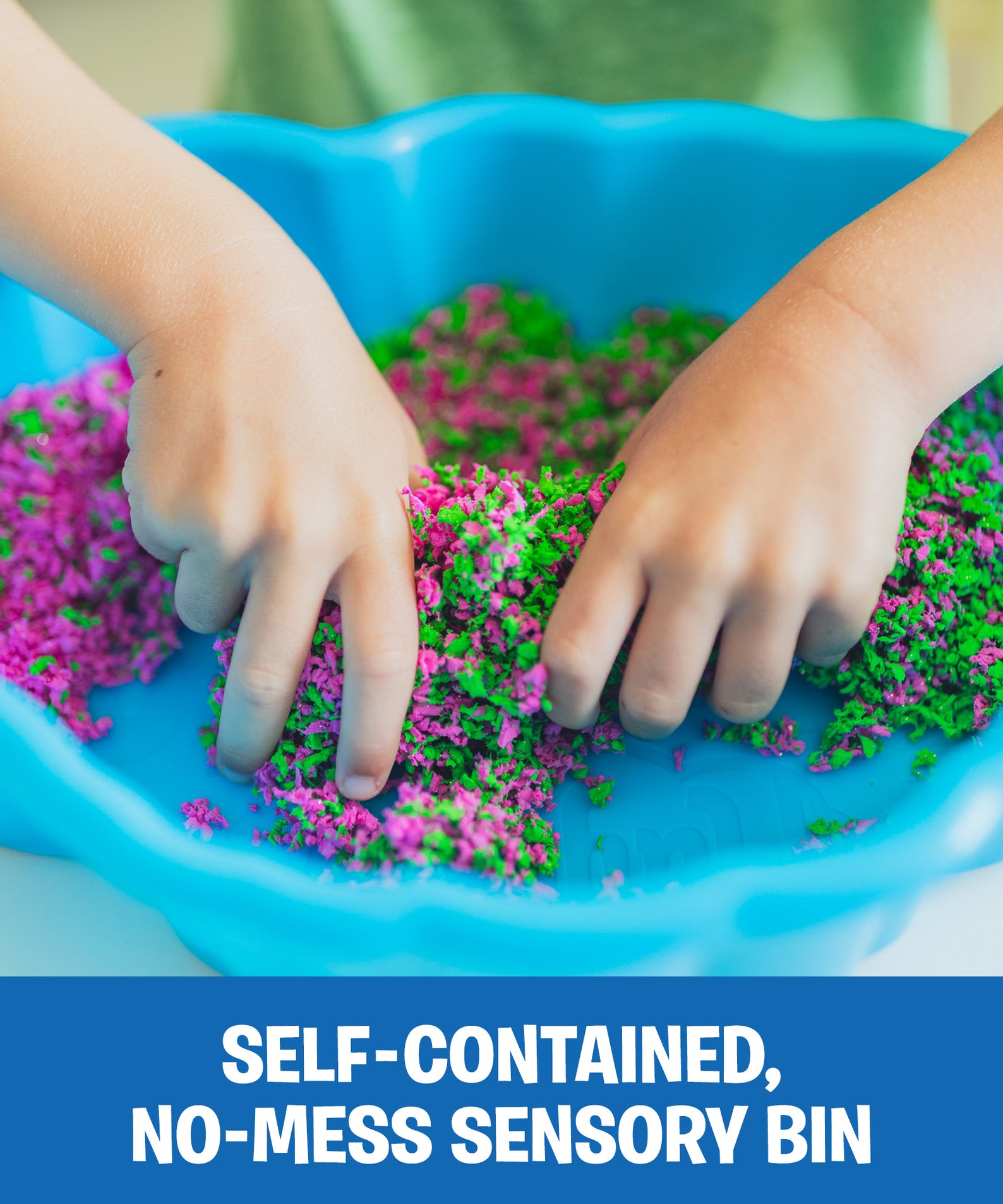 Learning Resources Playfoam Pluffle Squishology Station, Sensory Play Station with Tools for Fine Motor Skills, 6 Piece Tactile Set for Ages 3+