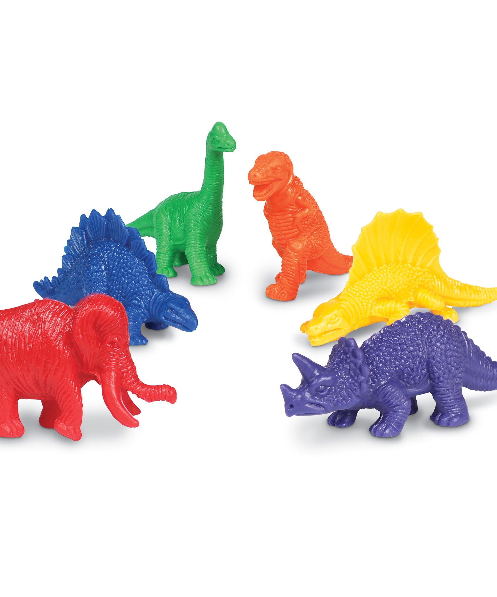 Learning Resources Mini Dino Counters, Set of 108, Early Maths Sorting & Counting Toy, Includes Storage Tub & Activity Booklet, Ages 3+