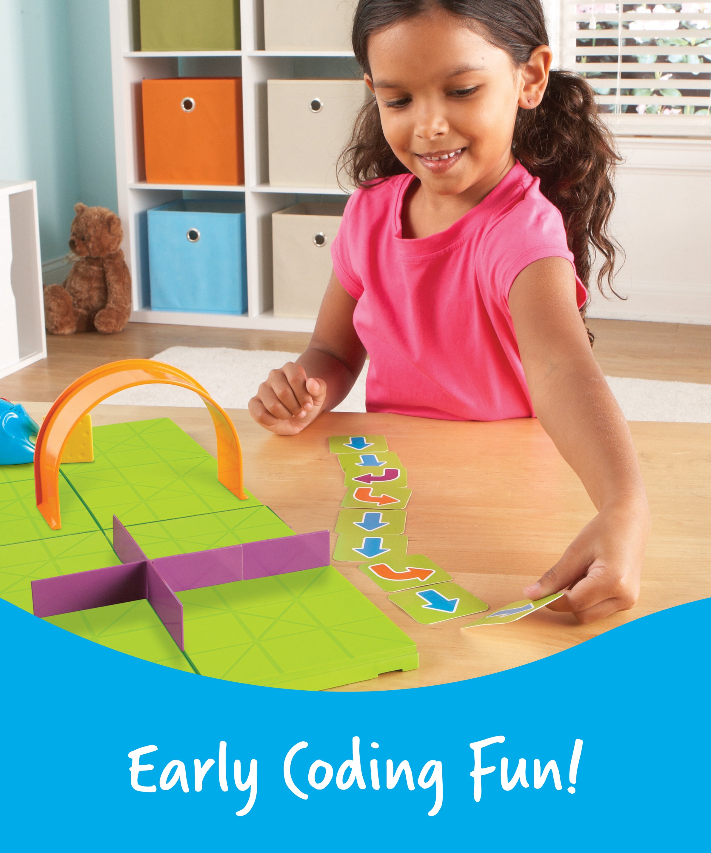 Learning Resources Code & Go Robot Mouse Activity Set, Early STEM Learning with Coding, Maze Exploration, and Fun Programming Challenges