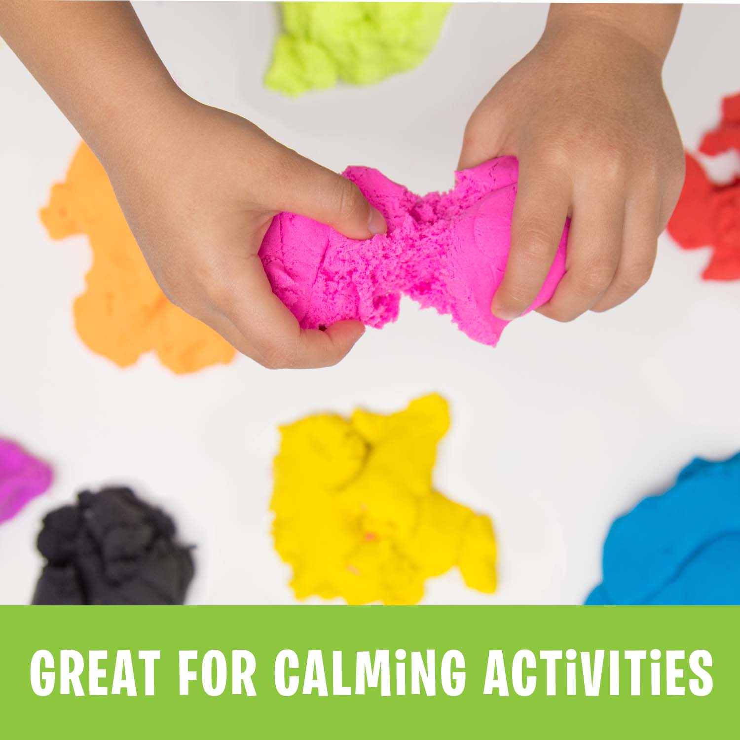 Learning Resources Playfoam Sand 8-Pack Sensory Play Sand for Fine Motor Skills and Calming Activity Never Dries Out Includes 8 Colors