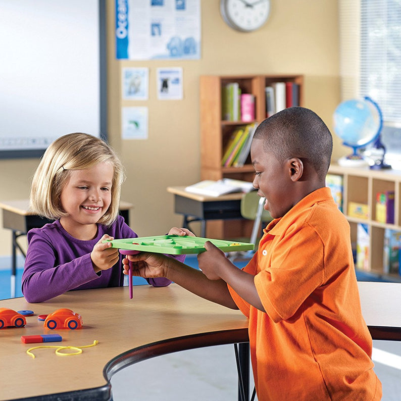Learning Resources STEM Magnets Activity Set, Hands-On Magnetism Science Kit for Kids, Ages 5+