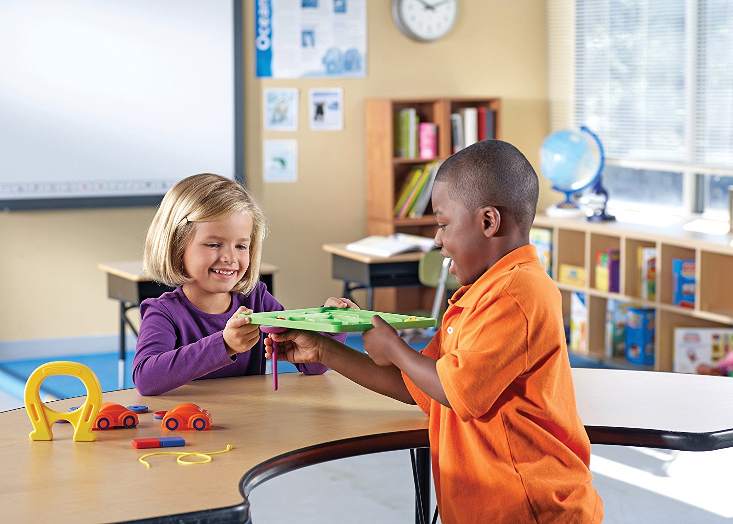 Learning Resources STEM Magnets Activity Set, Hands-On Magnetism Science Kit for Kids, Ages 5+