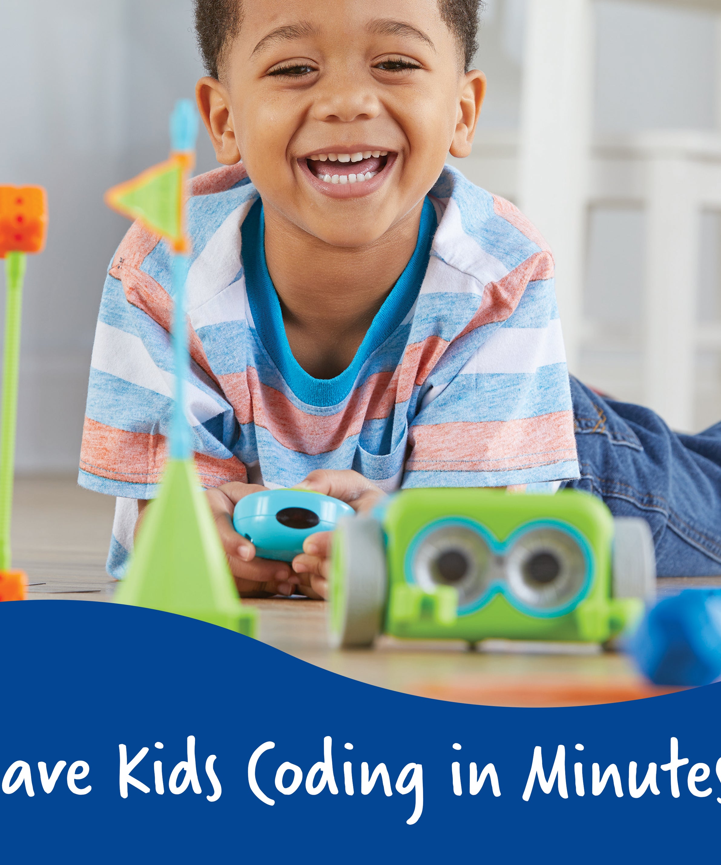 Learning Resources Botley the Coding Robot Activity Set, Hands-On Early Coding and STEM Learning for Kids Aged 5+