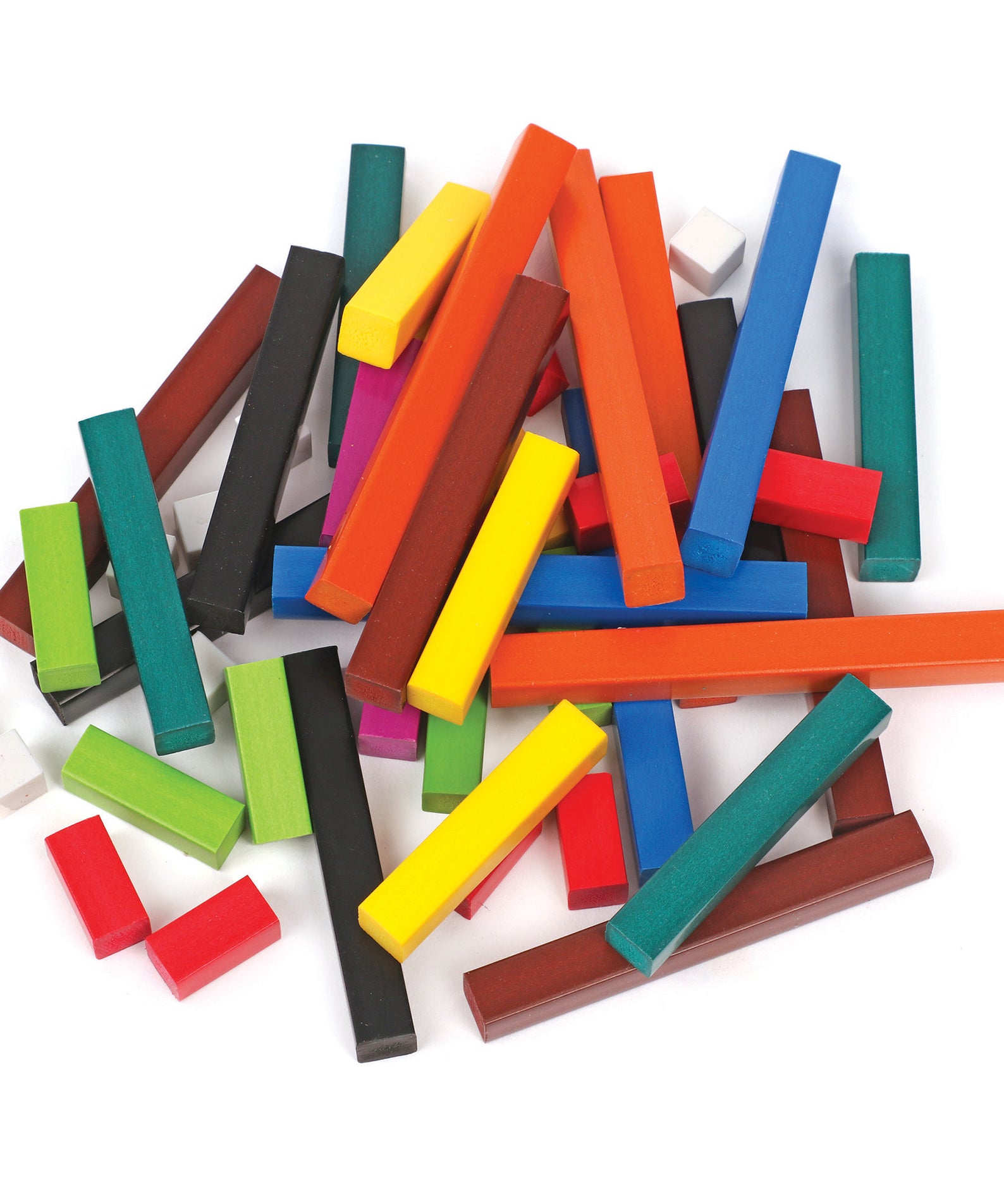 Learning Resources Cuisenaire Rods Wooden Introductory Set, 74 Piece Maths Manipulatives Set with Storage Tray, Supports Addition, Fractions & Measurement, Ages 4+