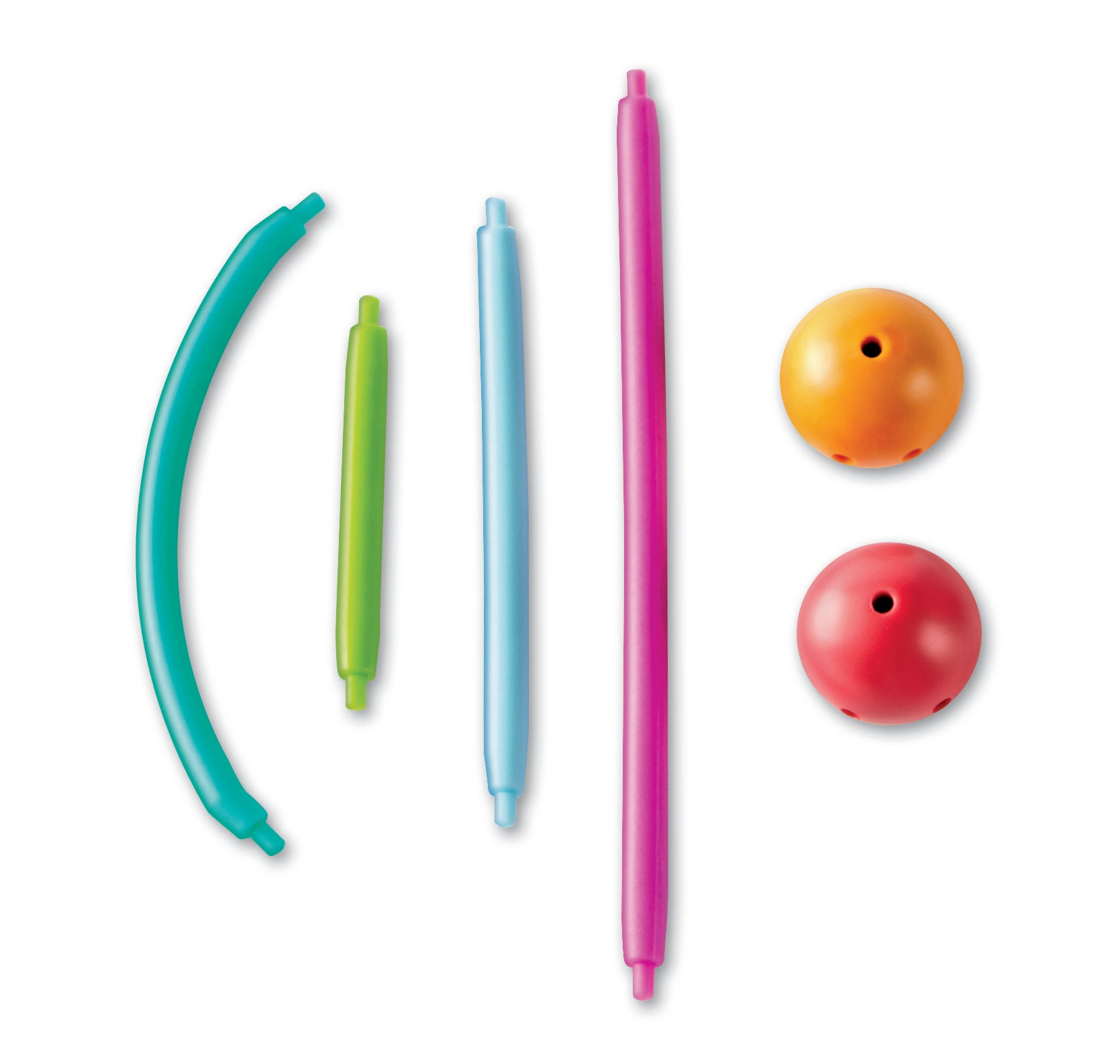 Learning Resources STEM Explorers Geomakers, 58-Piece Geometry Building Set for Kids, Ages 5+