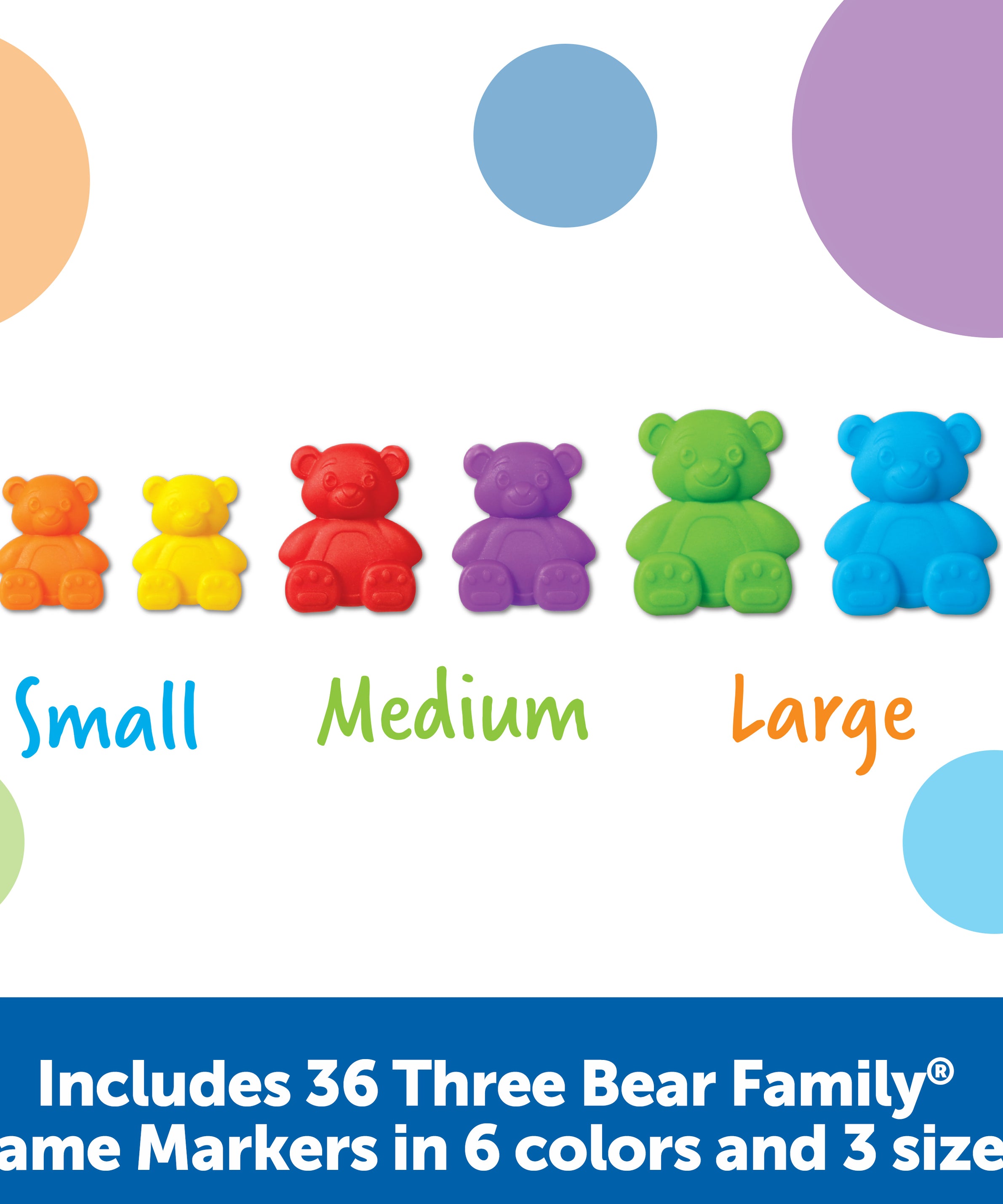 Learning Resources Bingo Bears, Build-Your-Own Bingo Game for Kids, Develop Counting, Critical Thinking, and Social-Emotional Skills, Ages 3+