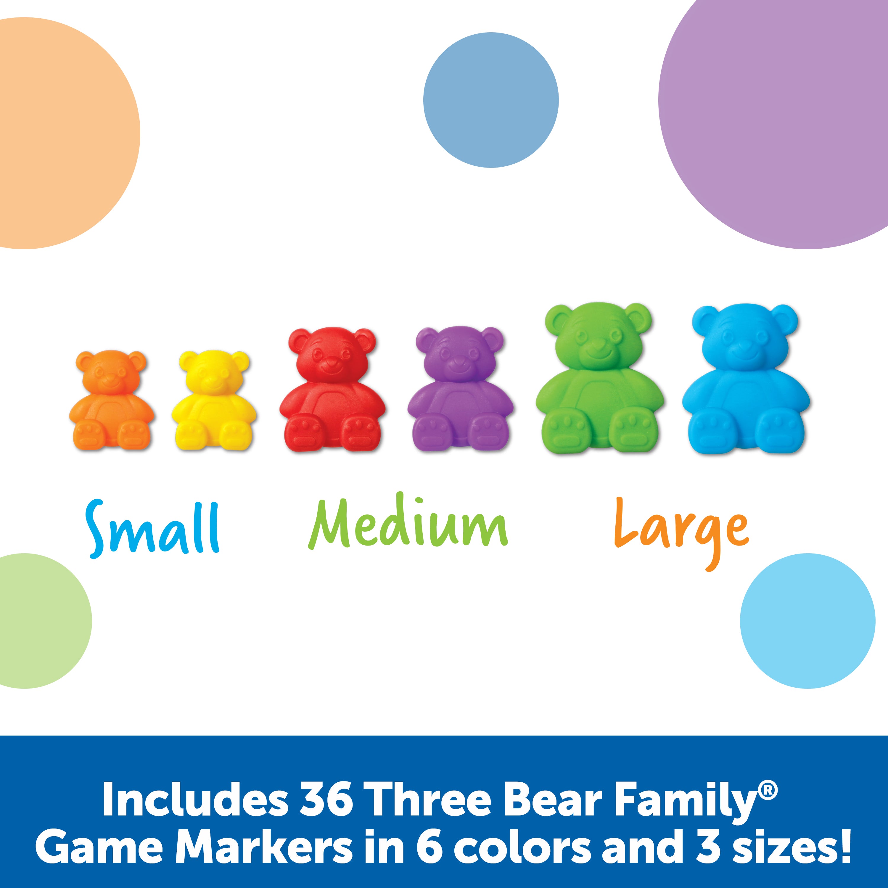 Learning Resources Bingo Bears, Build-Your-Own Bingo Game for Kids, Develop Counting, Critical Thinking, and Social-Emotional Skills, Ages 3+