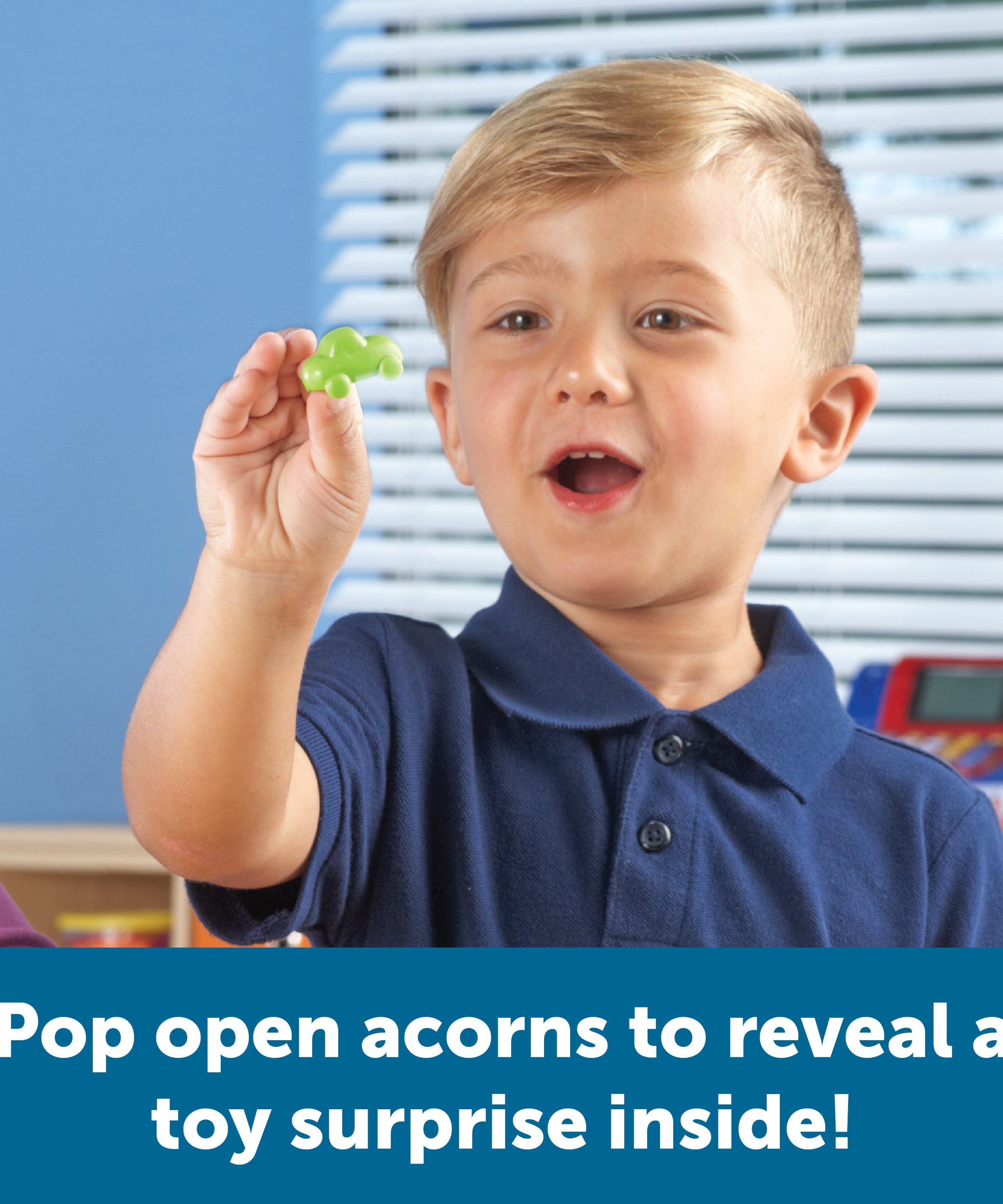 Learning Resources Alphabet Acorns Activity Set, Early Literacy and Phonics Toy for Kids Aged 3 and Up, 26 Two-Piece Acorns with Matching Counters, Preschool Letter Recognition Game