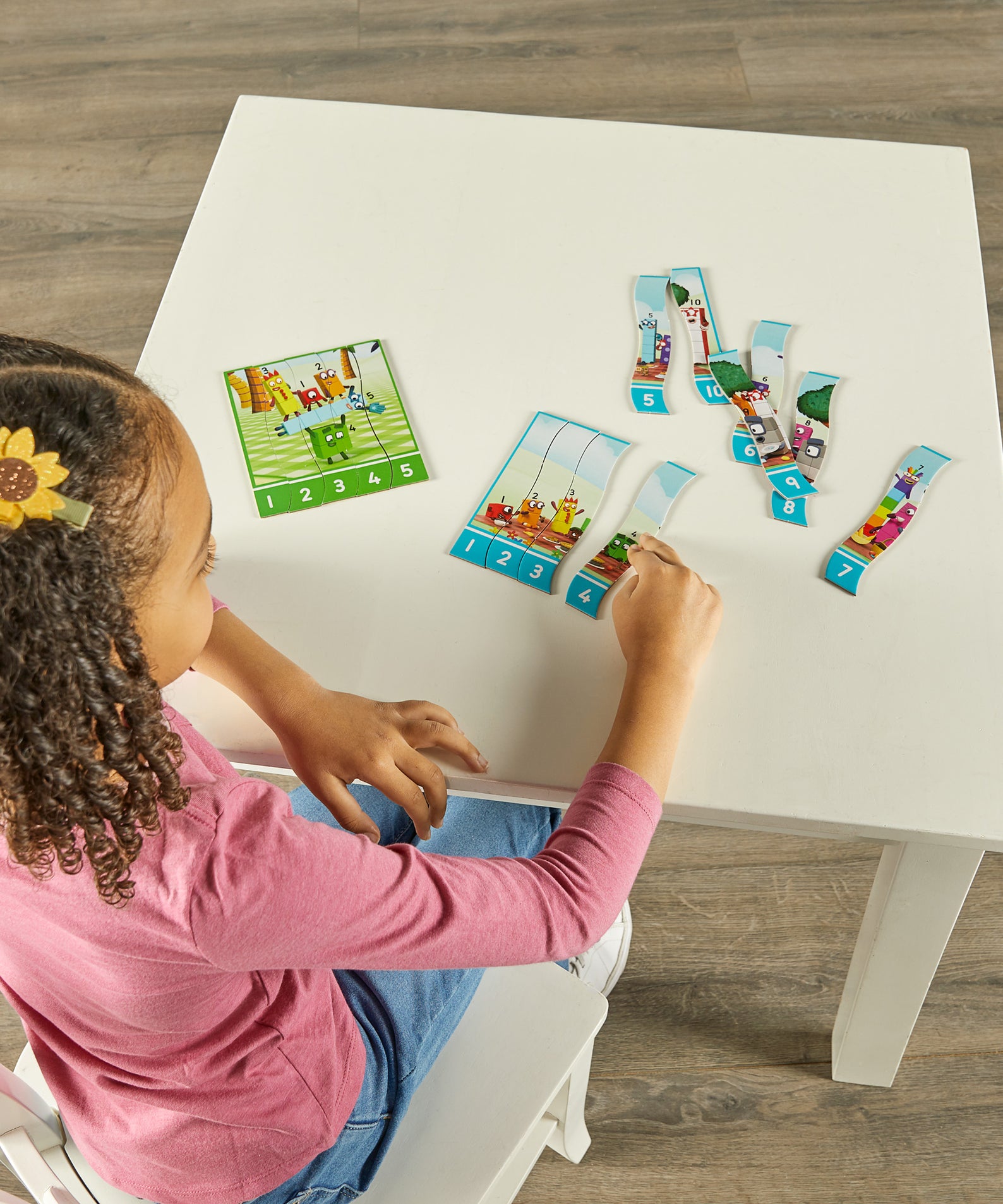 Learning Resources Numberblocks Sequencing Puzzle Set, Learn to Sequence Numbers 1 to 20, Educational Jigsaw Puzzles for Early Math Skills, Officially Licensed Learning Resources