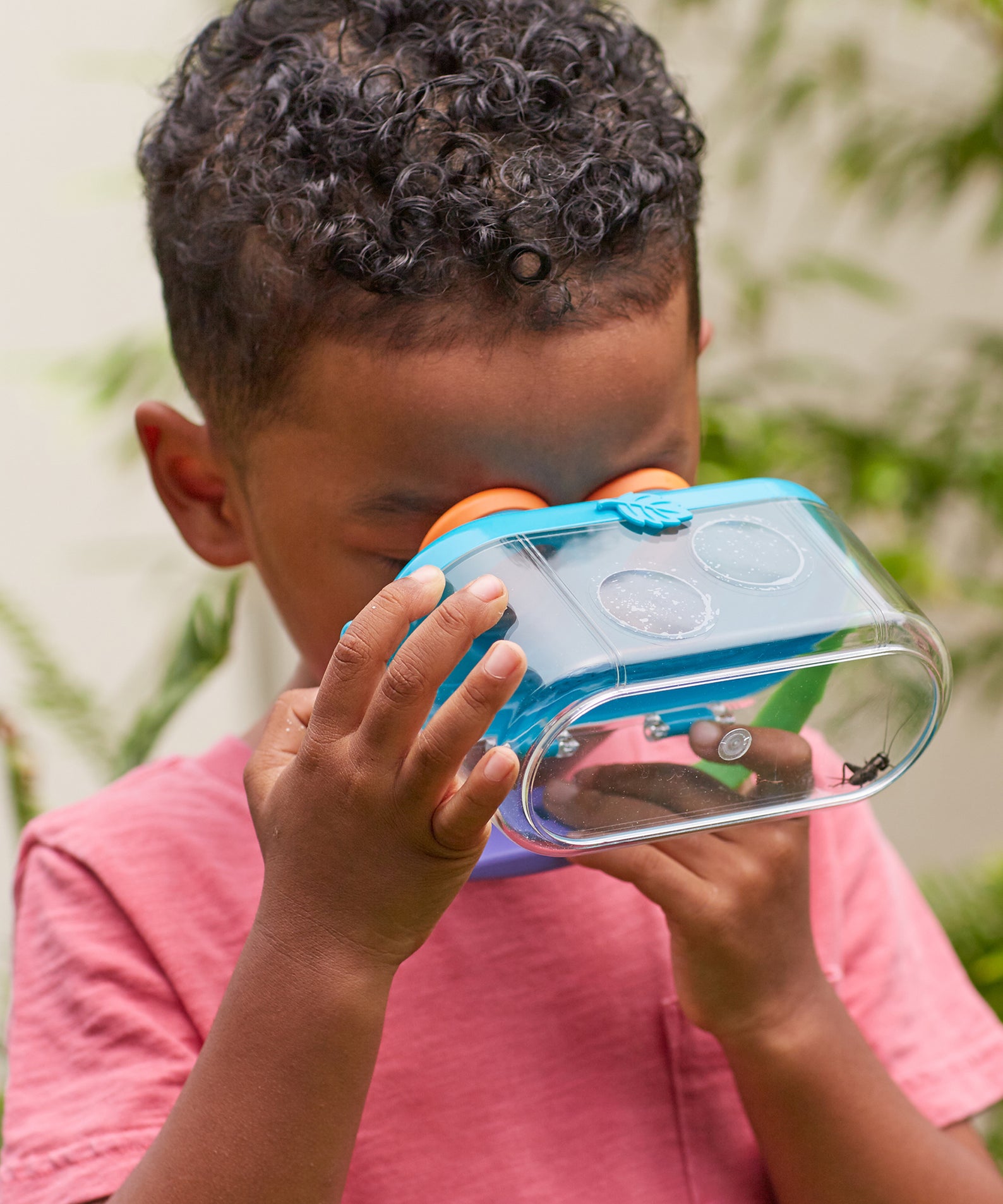 Learning Resources GeoSafari Jr. Bugnoculars, Kids Exploration Tool with 3x and 2x Magnification, Safe Bug & Specimen Viewer, Ages 3+