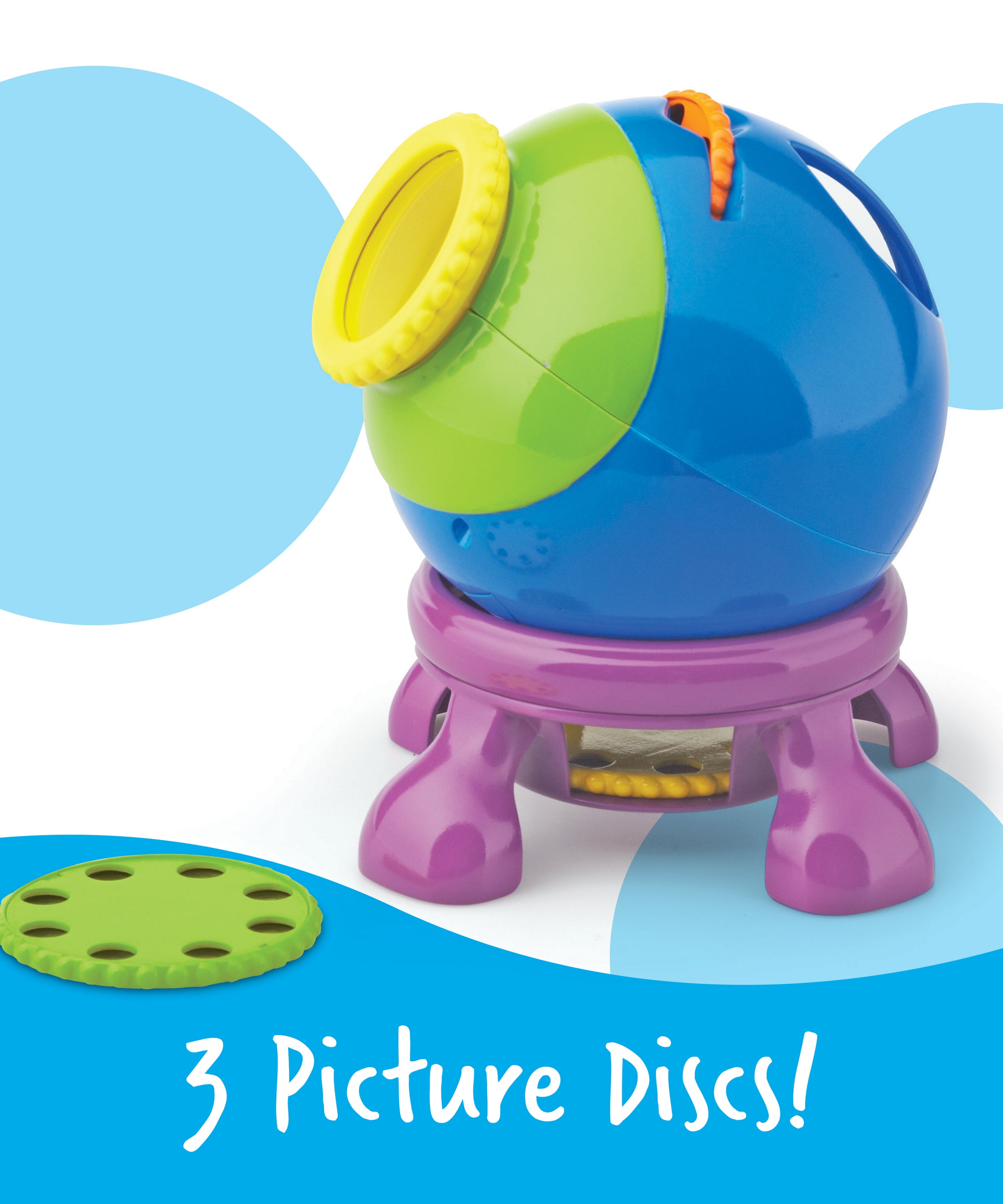 Learning Resources Primary Science Shining Stars Projector, Educational Space Toy with 24 Images and Multilingual Activity Guide, Ages 3 and Up