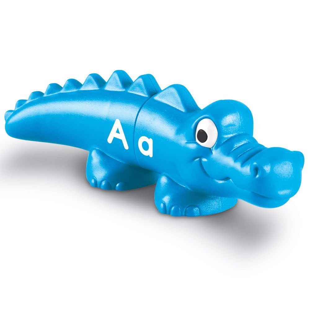 Learning Resources Snap-n-Learn Alphabet Gators, Uppercase and Lowercase Matching Toy, Fine Motor Skills and Letter Recognition, Ages 2+