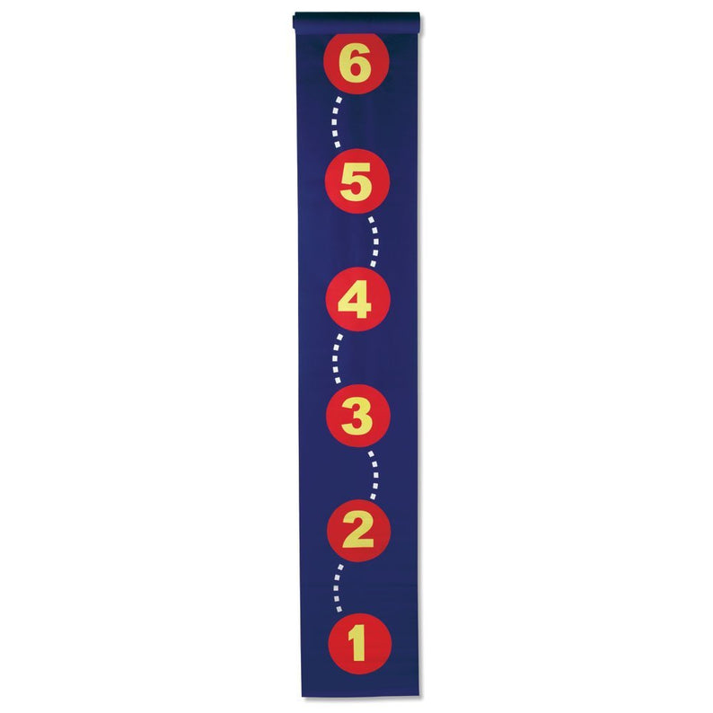Learning Resources Step-By-Step 1-20 Number Line, Wipe-Clean Floor Mat for Active Maths Play, 3.5m Long, Ages 3+