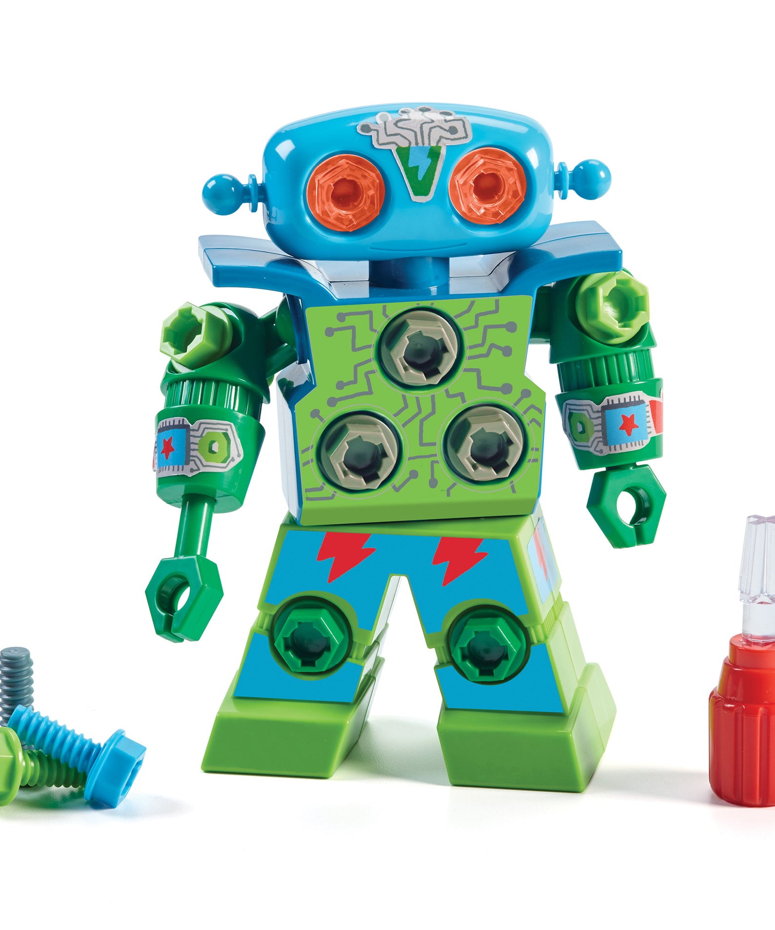 Learning Resources Design & Drill Robot, Construction Toy for Kids