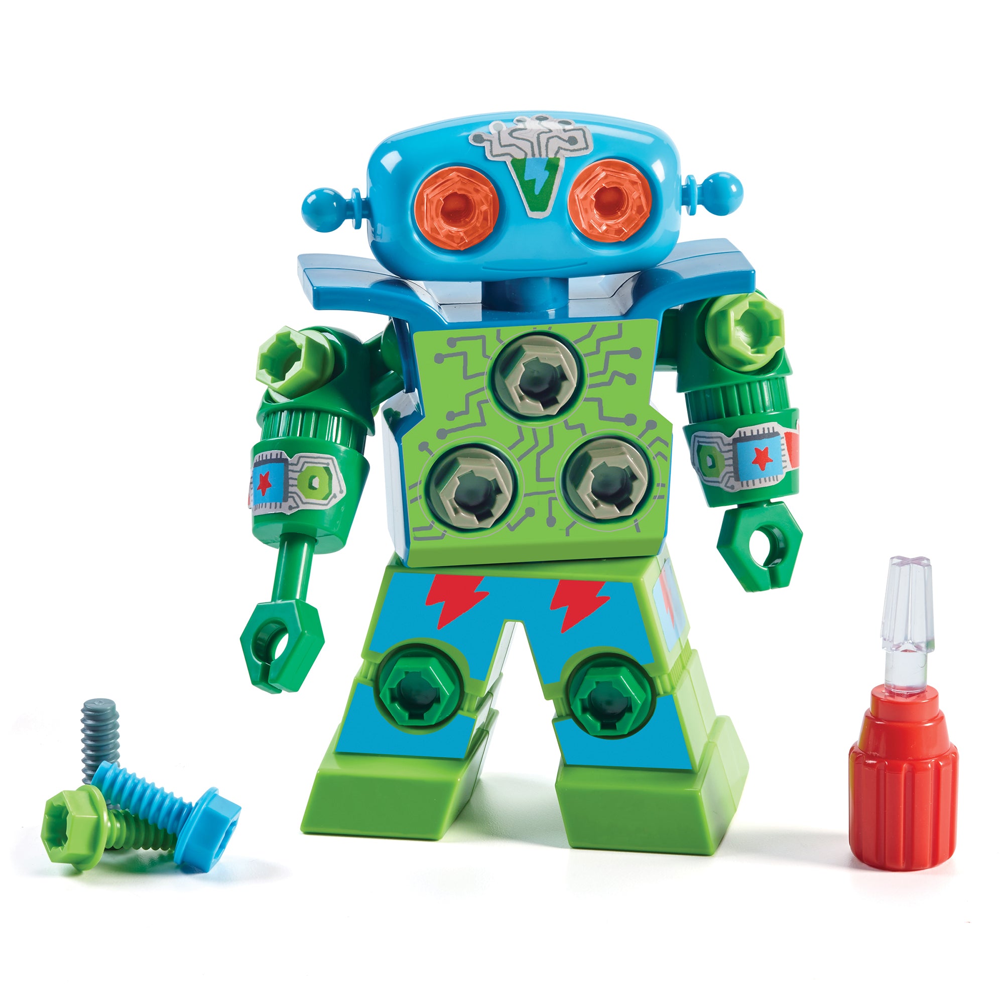 Learning Resources Design & Drill Robot, Construction Toy for Kids