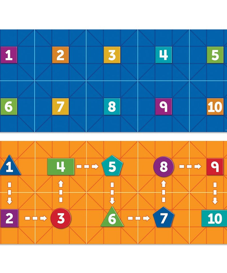 Learning Resources Code & Go Robot Mouse Math Pack, Early Coding and Math Skills for Kids Aged 5+ (Robot Mouse Not Included)