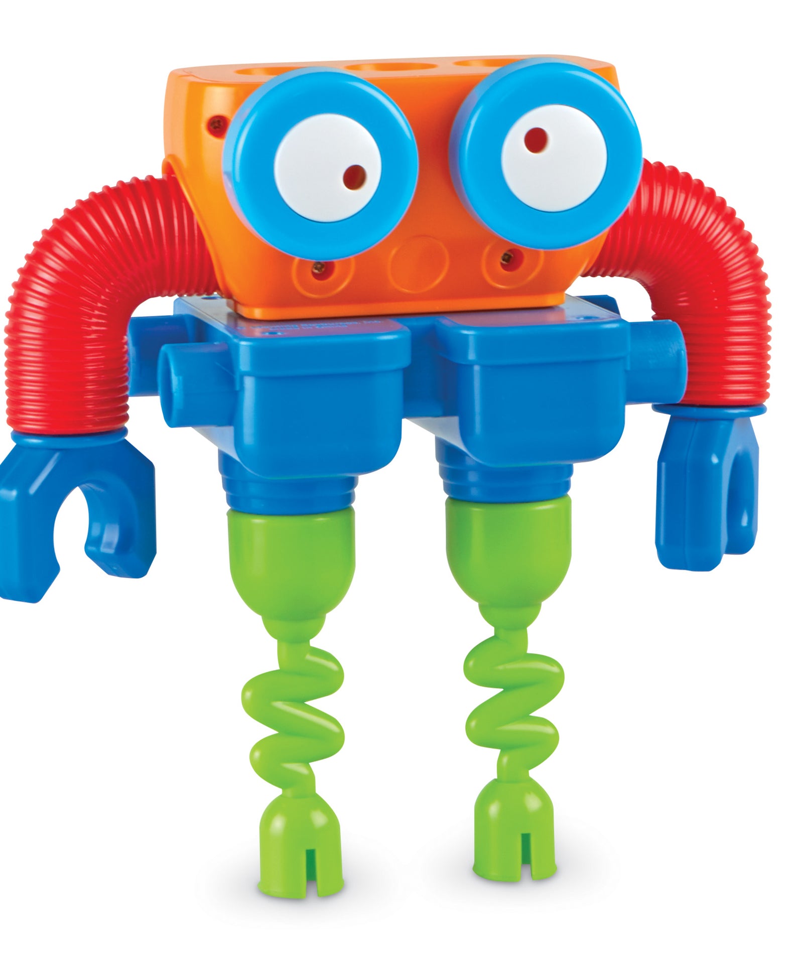 Learning Resources 1-2-3 Build It! Robot Factory, STEM Building Toy for Kids, Mix-and-Match Robot Pieces, Ages 2+
