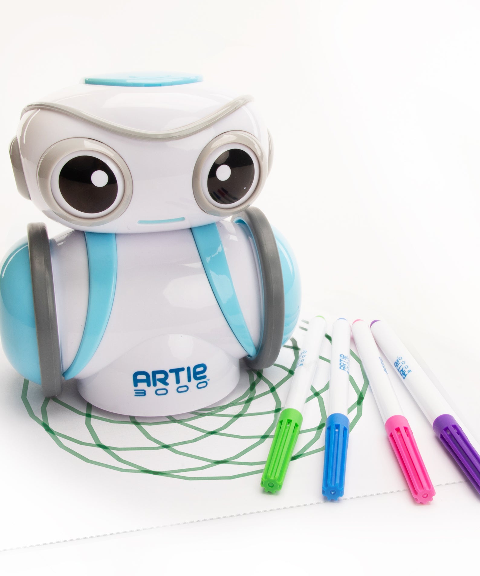 Learning Resources Artie 3000 The Coding Robot, Creative Coding for Kids with Draw & Design Capabilities (Tablet/Computer Required)