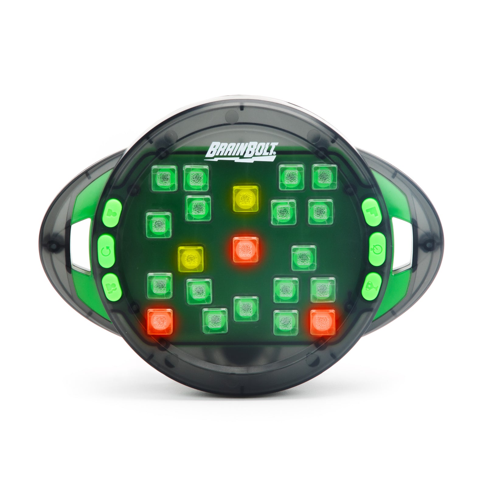 Learning Resources BrainBolt Memory Game, Light-Up Handheld Memory Puzzle for Kids and Adults, Solo or Two-Player Game, Portable Brain Teaser for Travel and Learning, Ages 7+