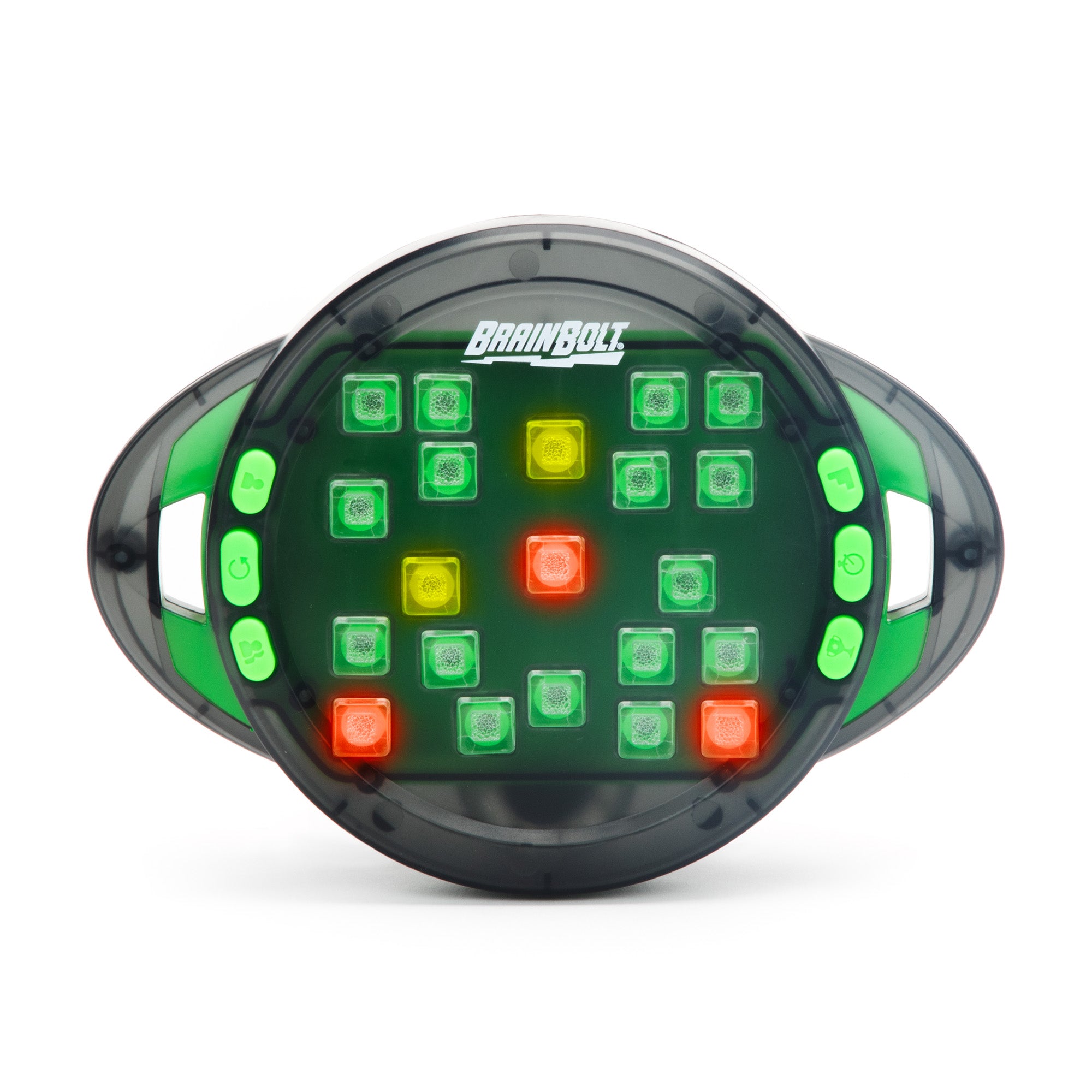 Learning Resources BrainBolt Memory Game, Light-Up Handheld Memory Puzzle for Kids and Adults, Solo or Two-Player Game, Portable Brain Teaser for Travel and Learning, Ages 7+