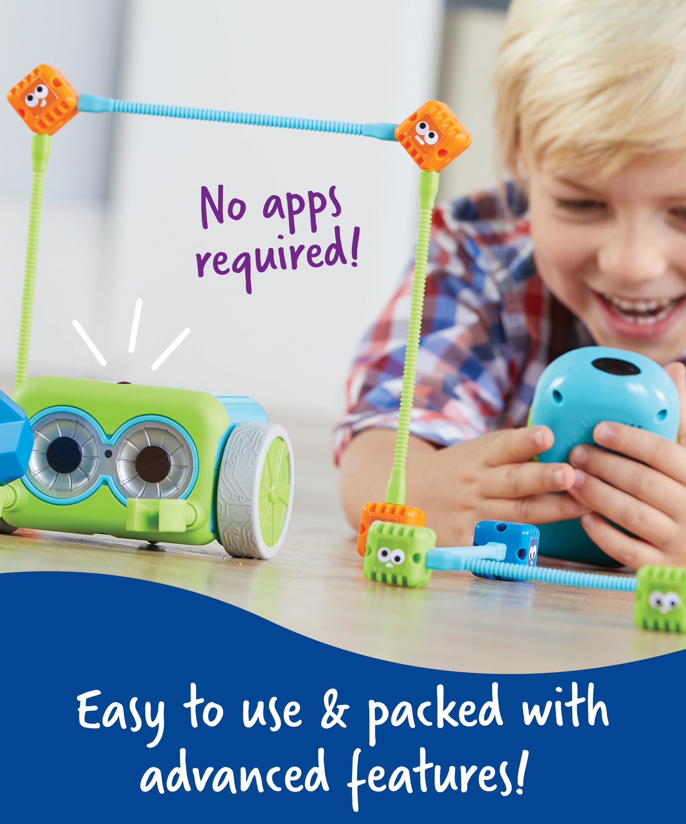 Learning Resources Botley the Coding Robot Activity Set, Hands-On Early Coding and STEM Learning for Kids Aged 5+