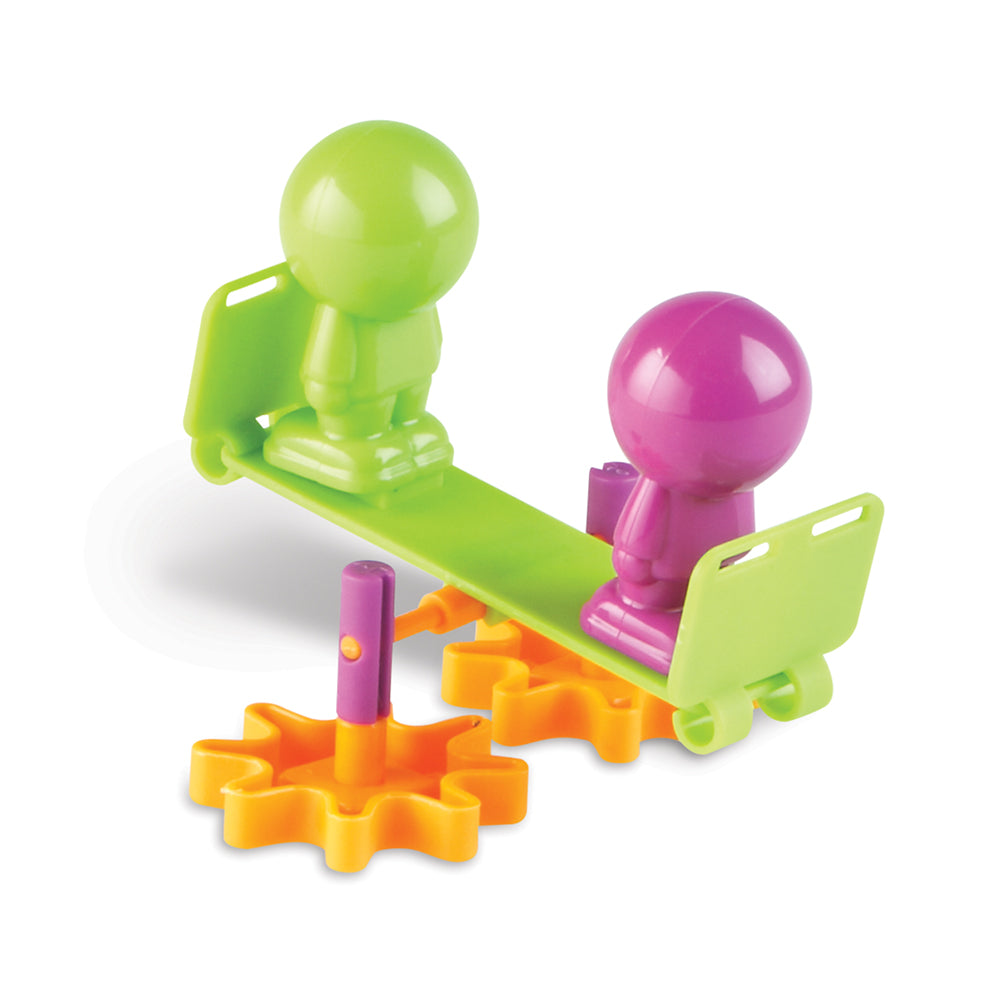 Learning Resources Playground Engineering & Design STEM Set, 104 Pieces, Hands-On STEM Toys for Kids, Includes Challenge Cards and Multilingual Activity Guide, Ages 5+