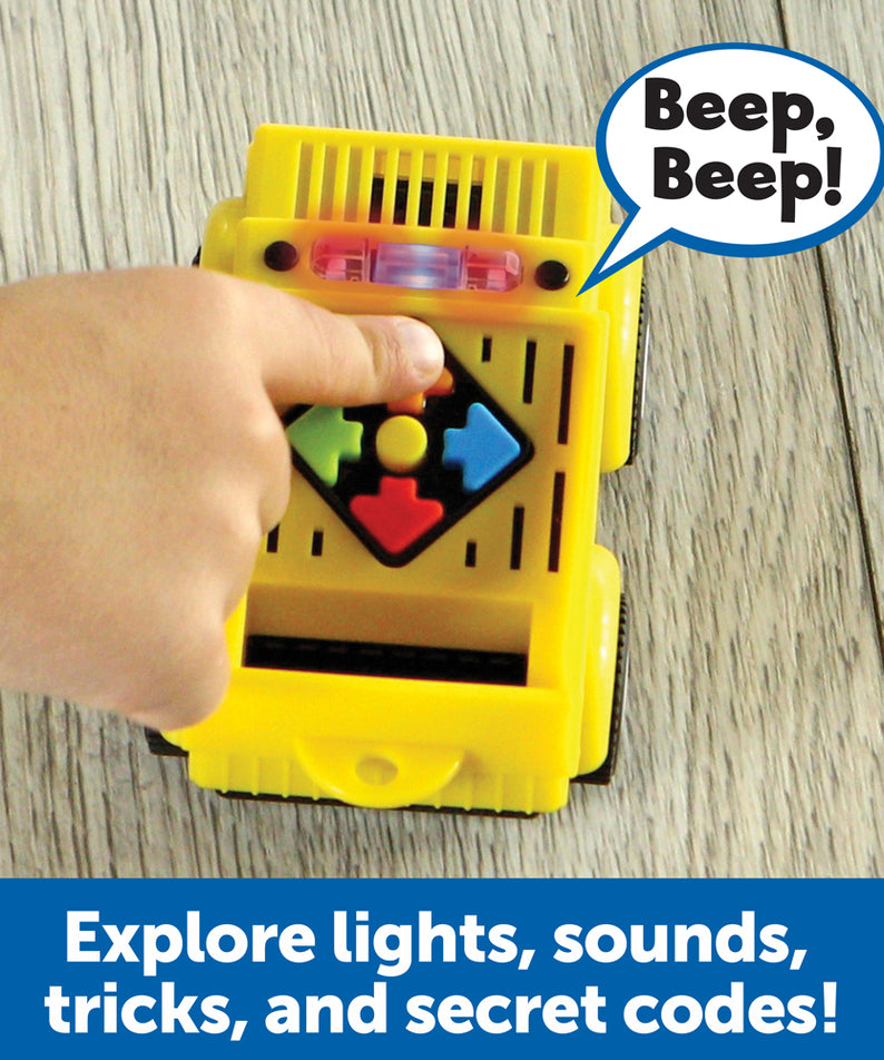 Learning Resources Switcheroo Coding Crew, 3-in-1 Screen-Free Coding Robot for Kids, Preschool STEM Toy with Interchangeable Vehicle Shells and Rescue Missions, Ages 4+