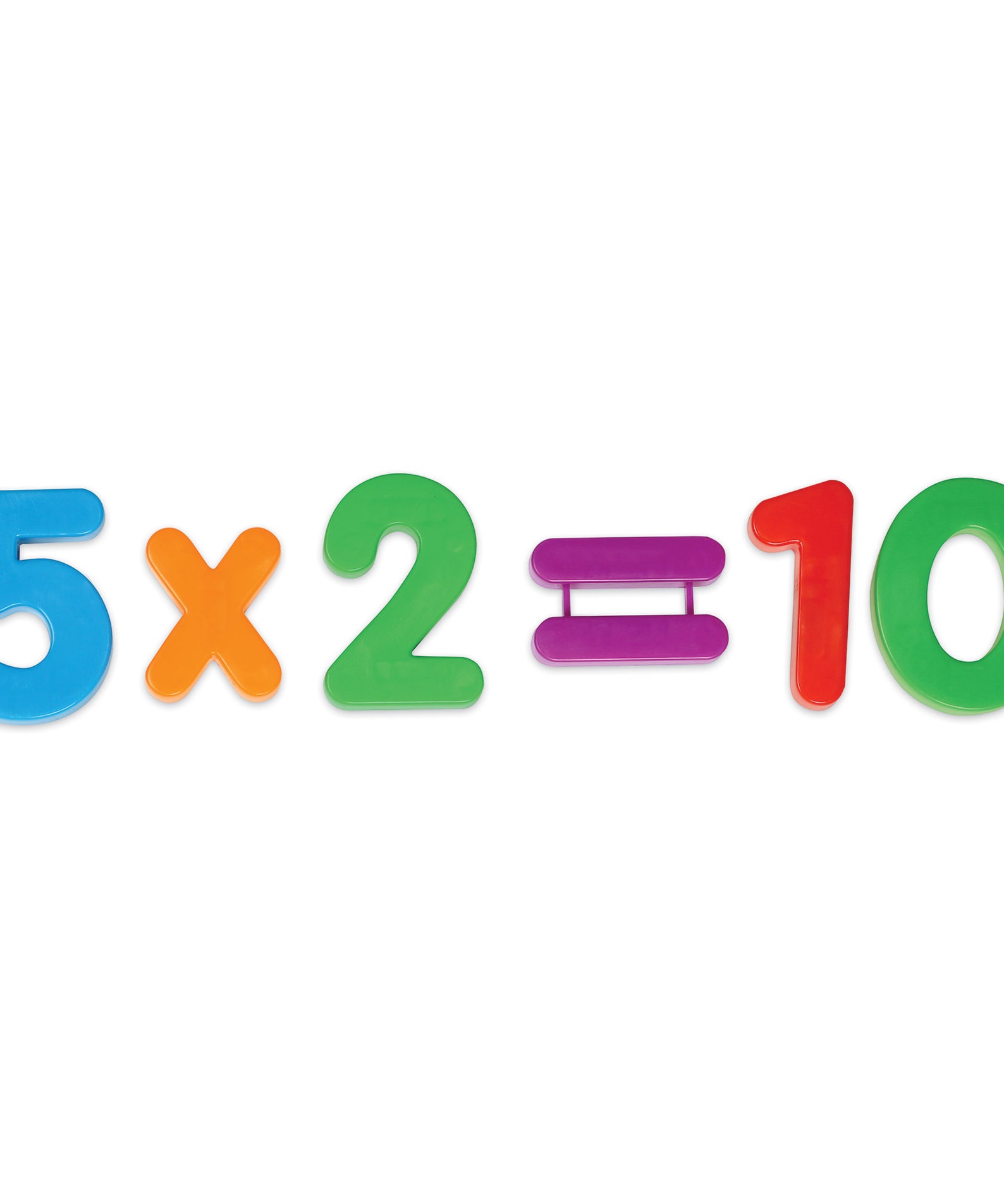 Learning Resources Jumbo Magnetic Numbers & Operations, 36-Piece Set for Early Maths Skills, Large, Easy-to-Handle Number & Symbol Magnets, Ideal for Whiteboards & Fridges, Ages 3+