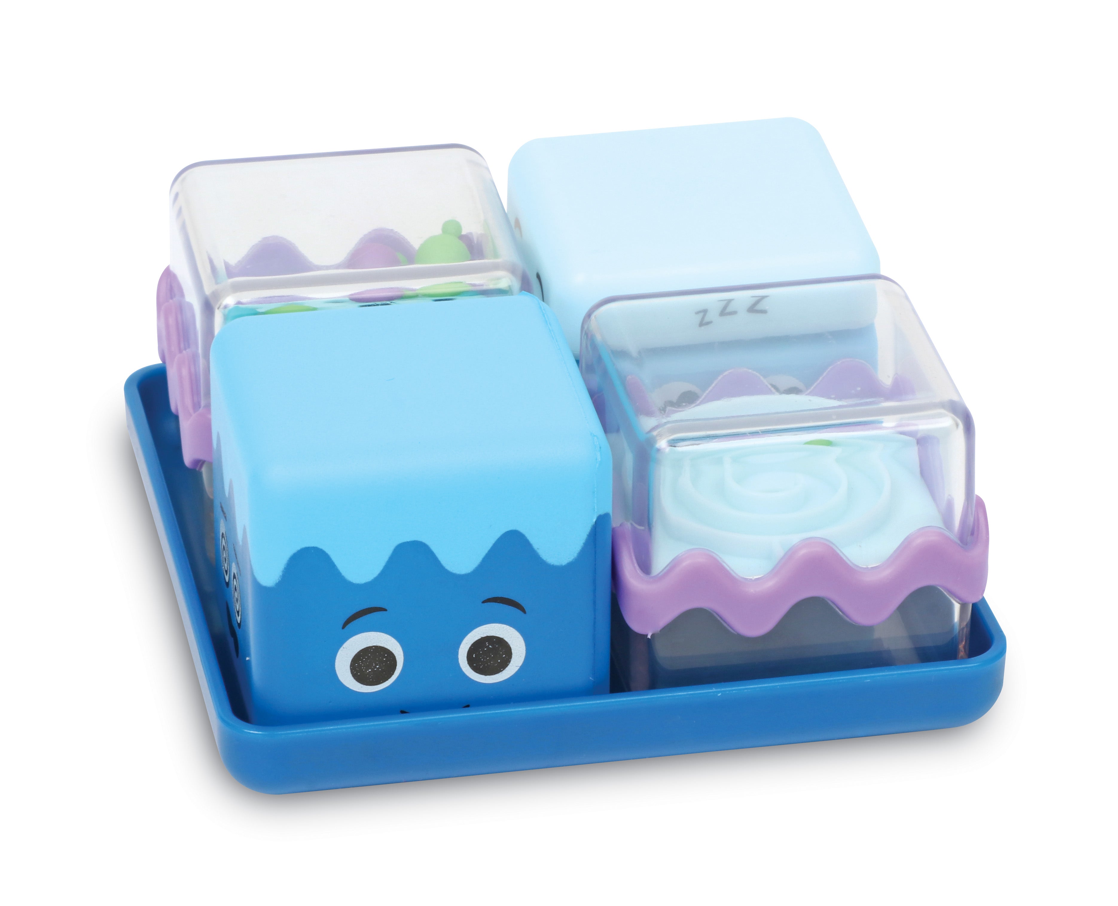 Learning Resources Cool Down Sensory Cubes, Set of 4 Calming Fidget To ...