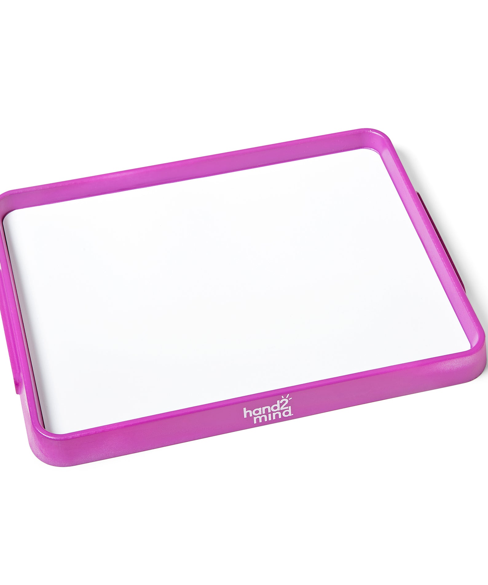 Learning Resources Magnetic Dry-Erase Activity Trays, Set of 6 Stackable Classroom Whiteboard Trays with Handles, Write-On Wipe-Off Surface for Magnetic Activities and A4 Worksheets, Ages 3 and Up