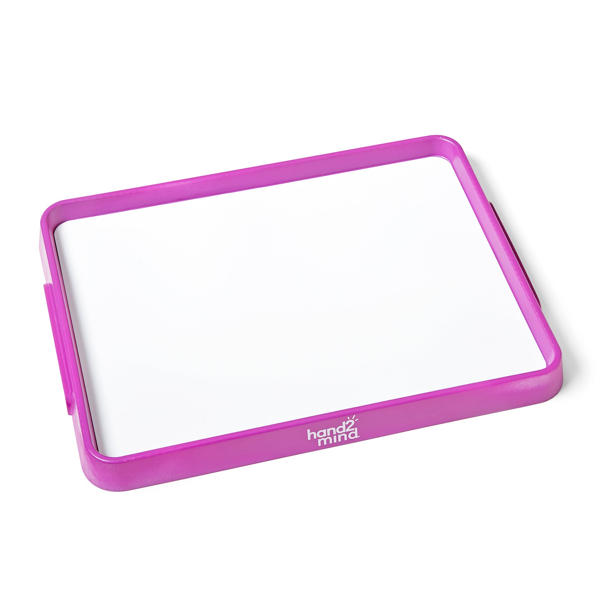 Learning Resources Magnetic Dry-Erase Activity Trays, Set of 6 Stackable Classroom Whiteboard Trays with Handles, Write-On Wipe-Off Surface for Magnetic Activities and A4 Worksheets, Ages 3 and Up