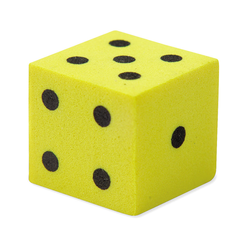 Learning Resources Soft Foam Dot Dice, Set of 200, Quiet and Durable Dice for Classroom Games, Maths Activities, and Probability Learning