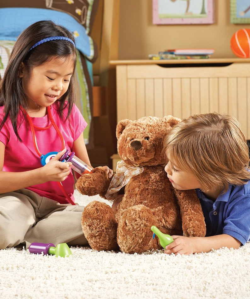 Learning Resources New Sprouts Cure It Pretend Doctor Play Set for Toddlers Ages 2 Plus