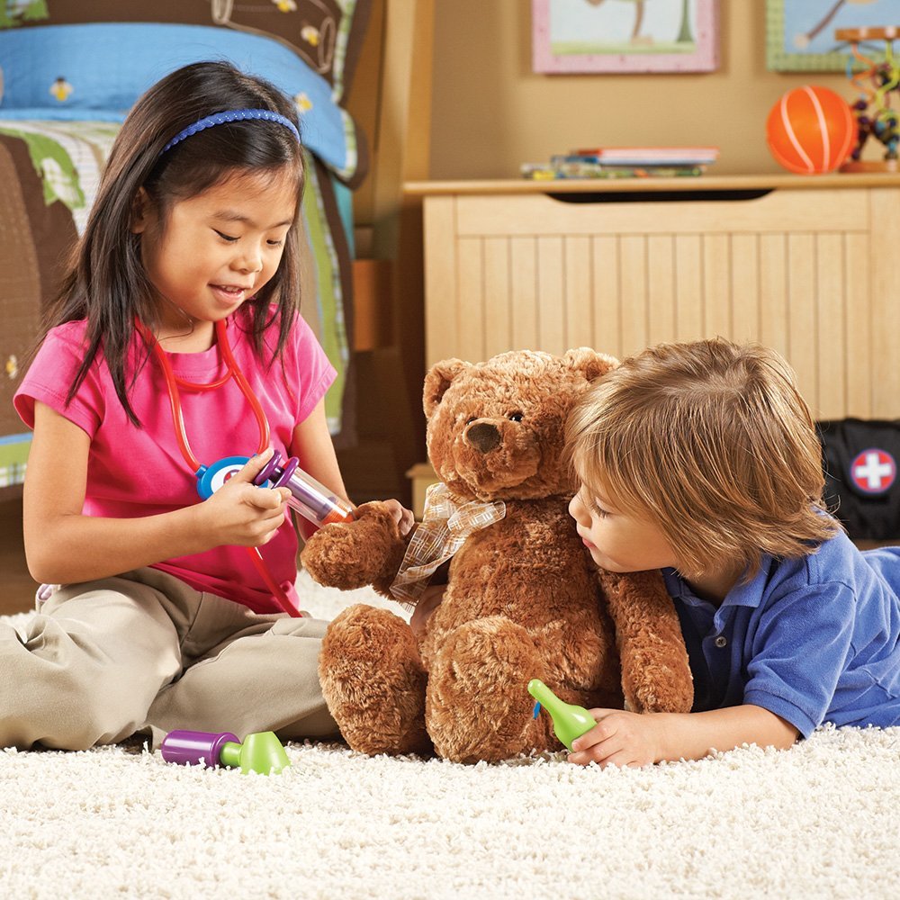 Learning Resources New Sprouts Cure It Pretend Doctor Play Set for Toddlers Ages 2 Plus
