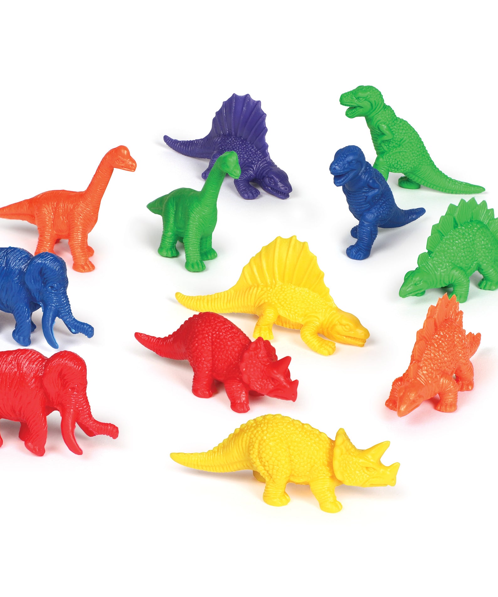 Learning Resources Mini Dino Counters, Set of 108, Early Maths Sorting & Counting Toy, Includes Storage Tub & Activity Booklet, Ages 3+