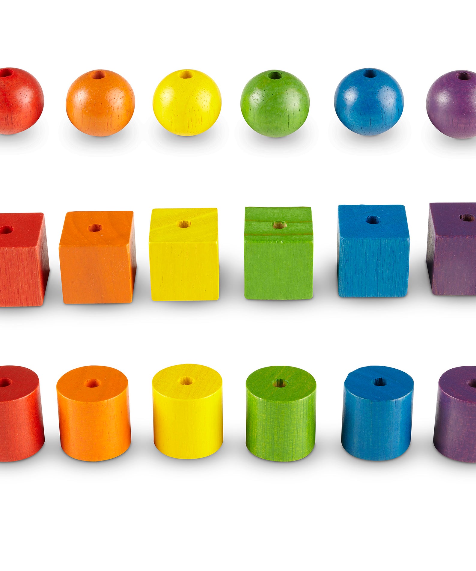 Learning Resources Beads and Pattern Card Set, 108 Beads & 20 Activity Cards for Early Maths & Fine Motor Skills, Language-Free Independent Learning, Ages 3+