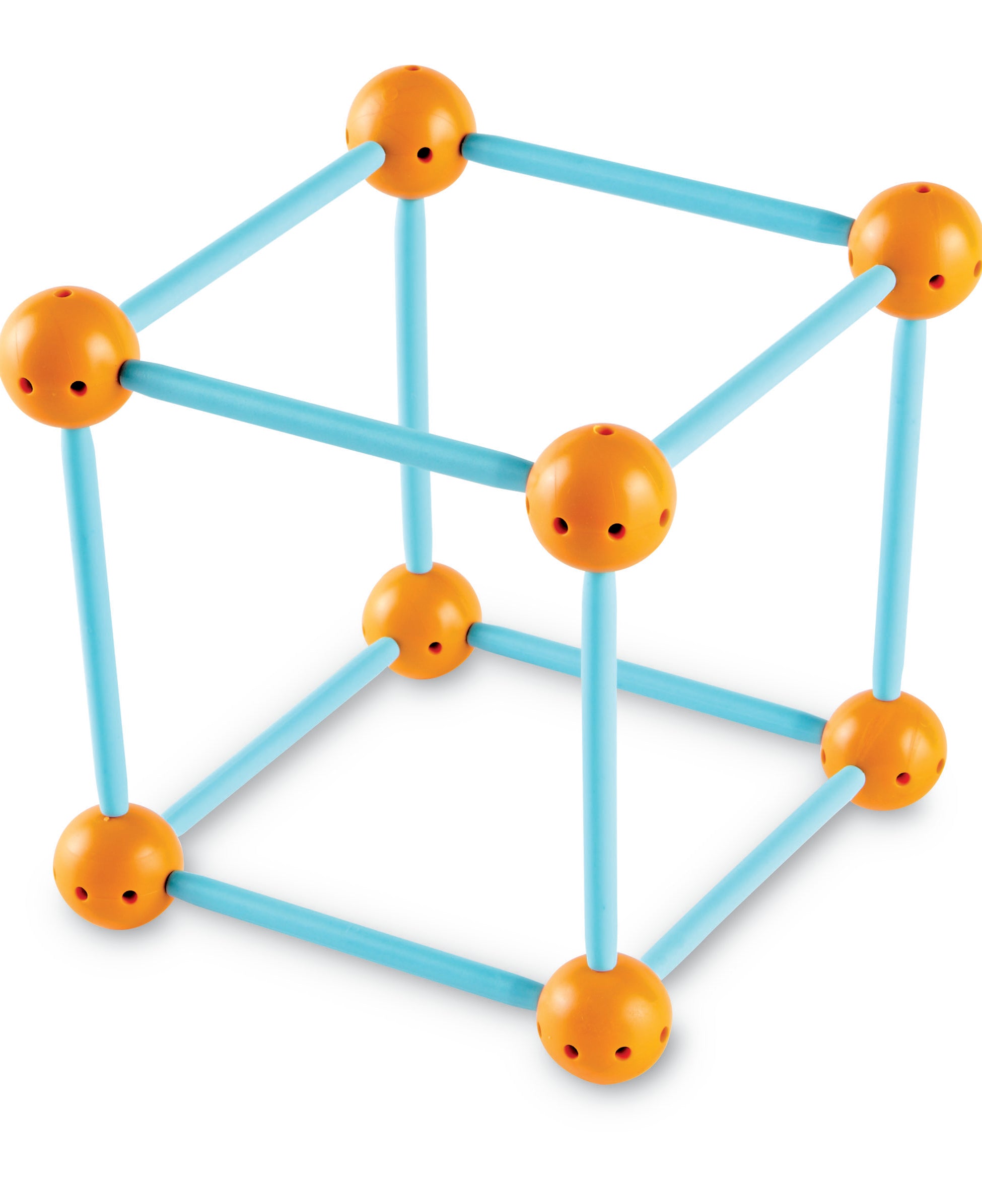 Learning Resources STEM Explorers Geomakers, 58-Piece Geometry Building Set for Kids, Ages 5+