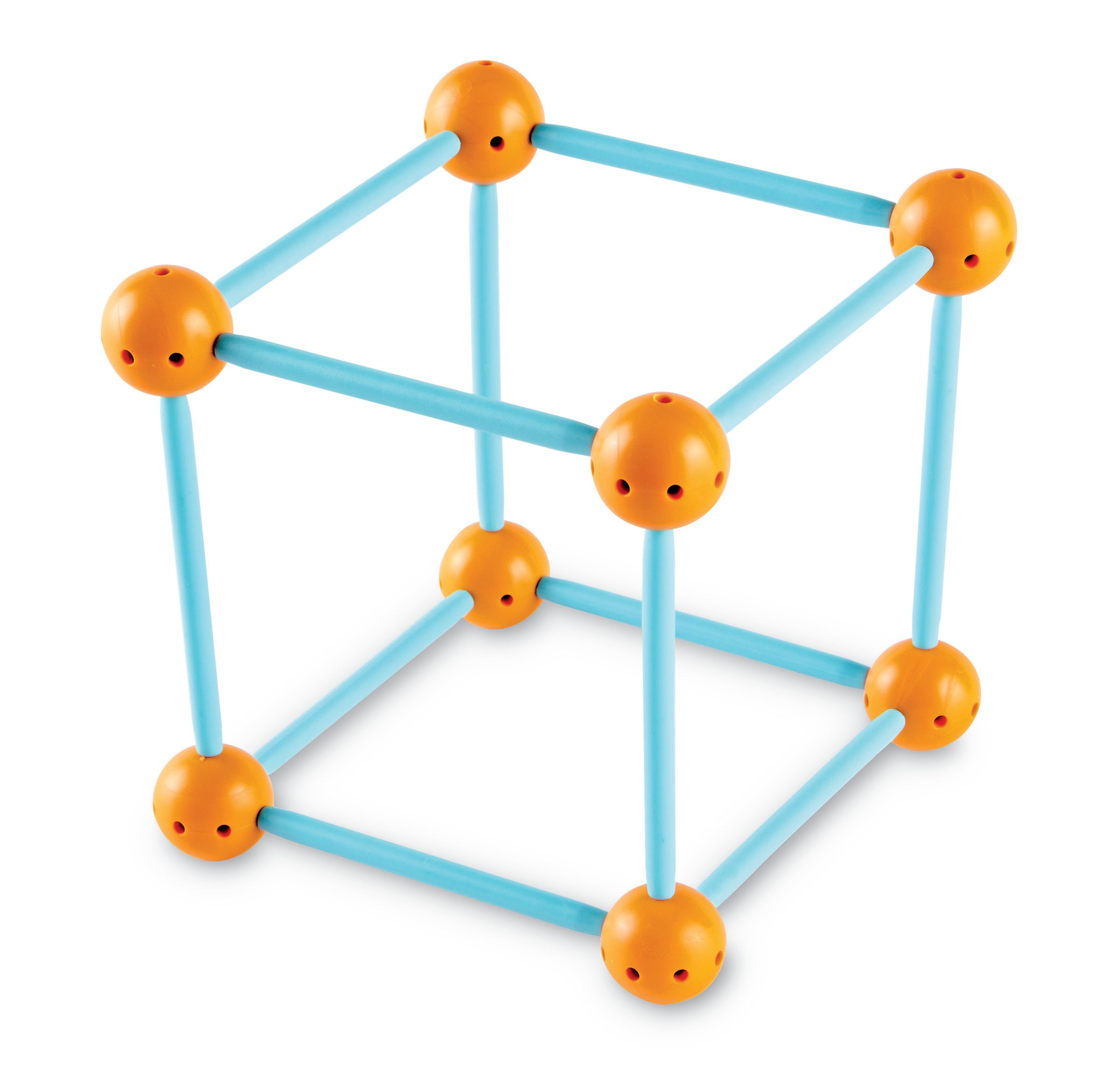 Learning Resources STEM Explorers Geomakers, 58-Piece Geometry Building Set for Kids, Ages 5+