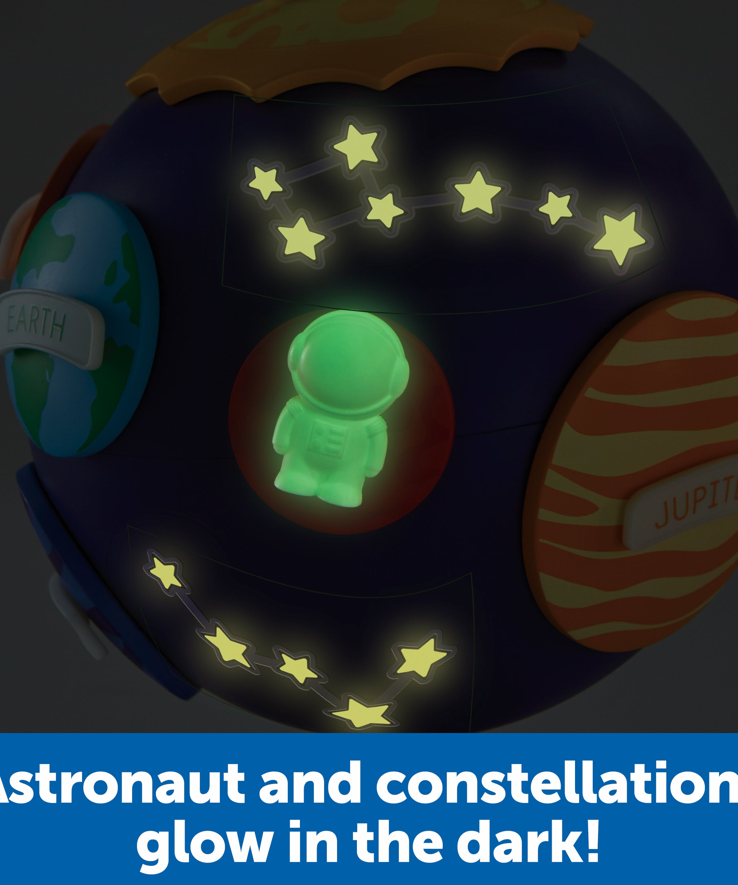 Learning Resources Solar System Puzzle Globe, STEM Space Toy with Glow-in-the-Dark Features, Fine Motor & Imaginative Play, Ages 3+