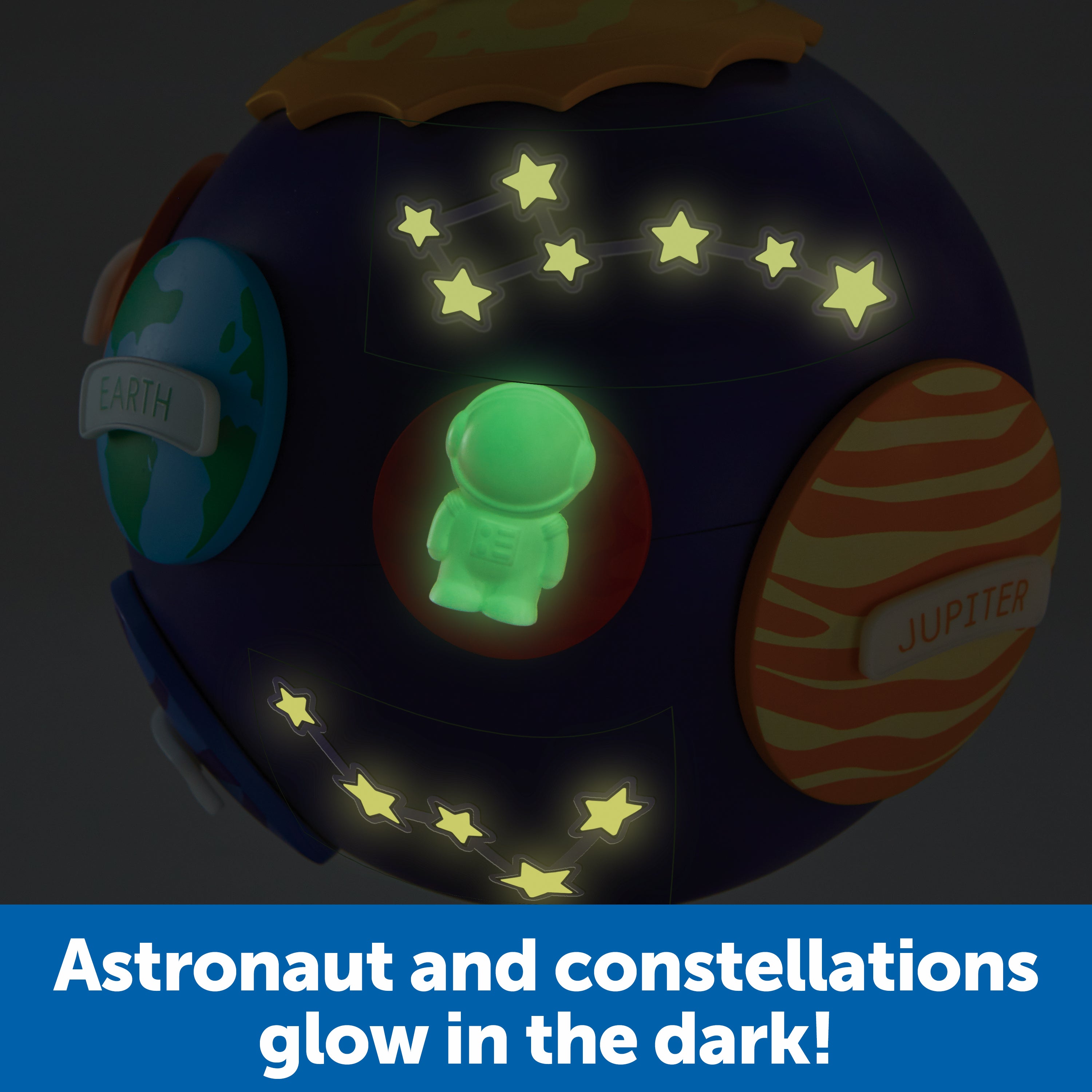 Learning Resources Solar System Puzzle Globe, STEM Space Toy with Glow-in-the-Dark Features, Fine Motor & Imaginative Play, Ages 3+