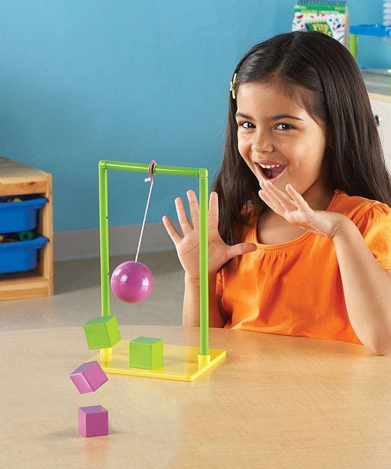 Learning Resources STEM Force and Motion Activity Set, Hands-On Science Kit for Kids, Ages 5+