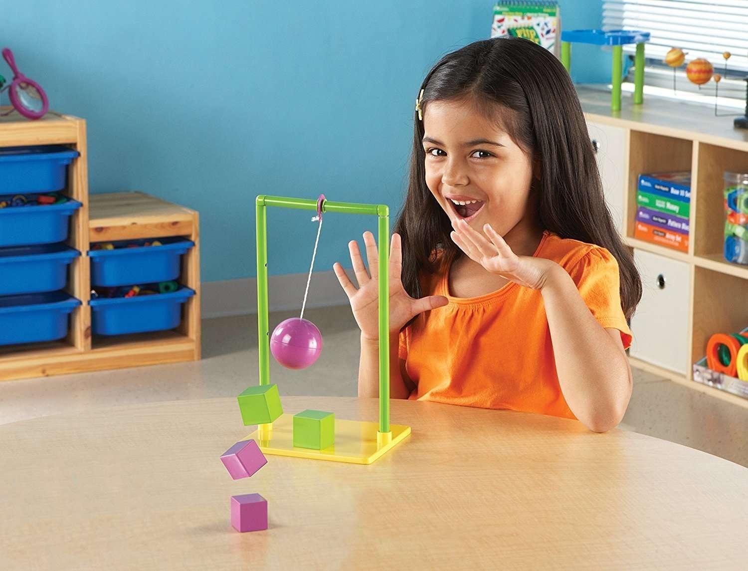 Learning Resources STEM Force and Motion Activity Set, Hands-On Science Kit for Kids, Ages 5+