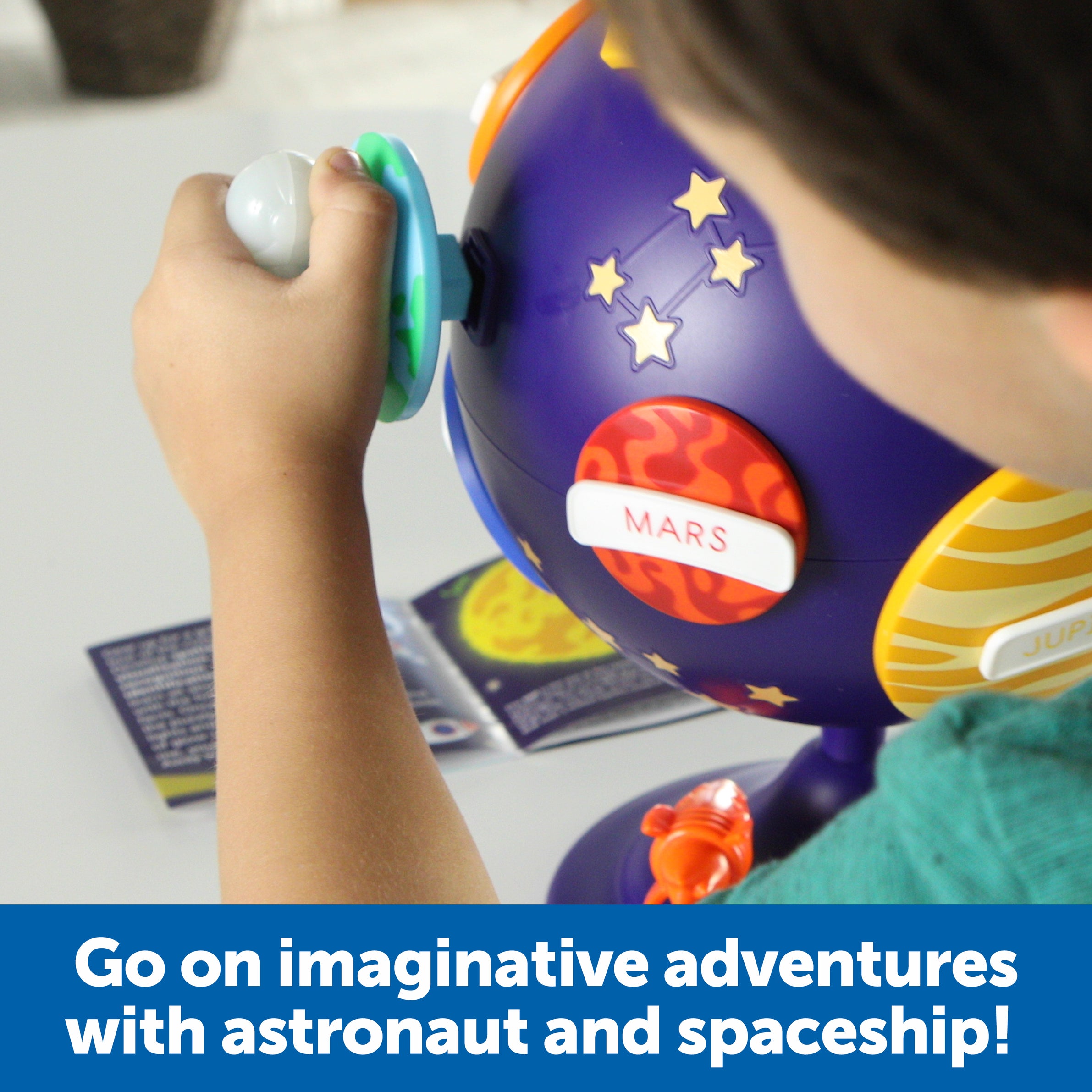 Learning Resources Solar System Puzzle Globe, STEM Space Toy with Glow-in-the-Dark Features, Fine Motor & Imaginative Play, Ages 3+