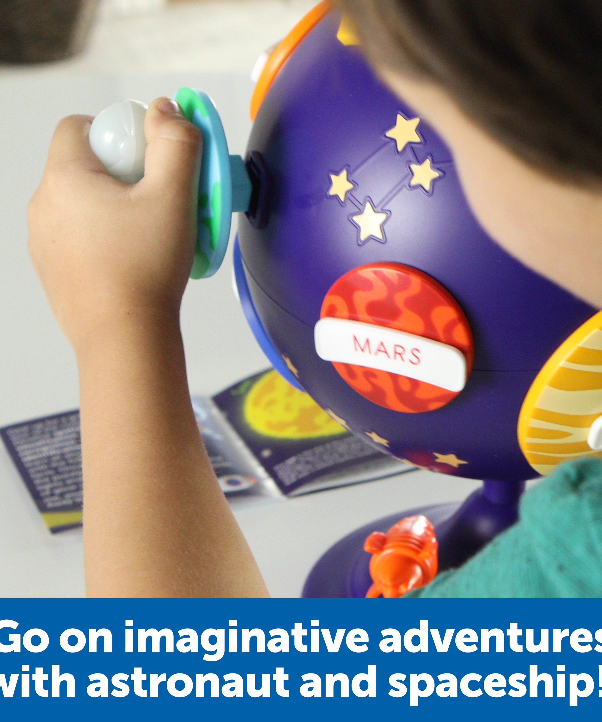 Learning Resources Solar System Puzzle Globe, STEM Space Toy with Glow-in-the-Dark Features, Fine Motor & Imaginative Play, Ages 3+