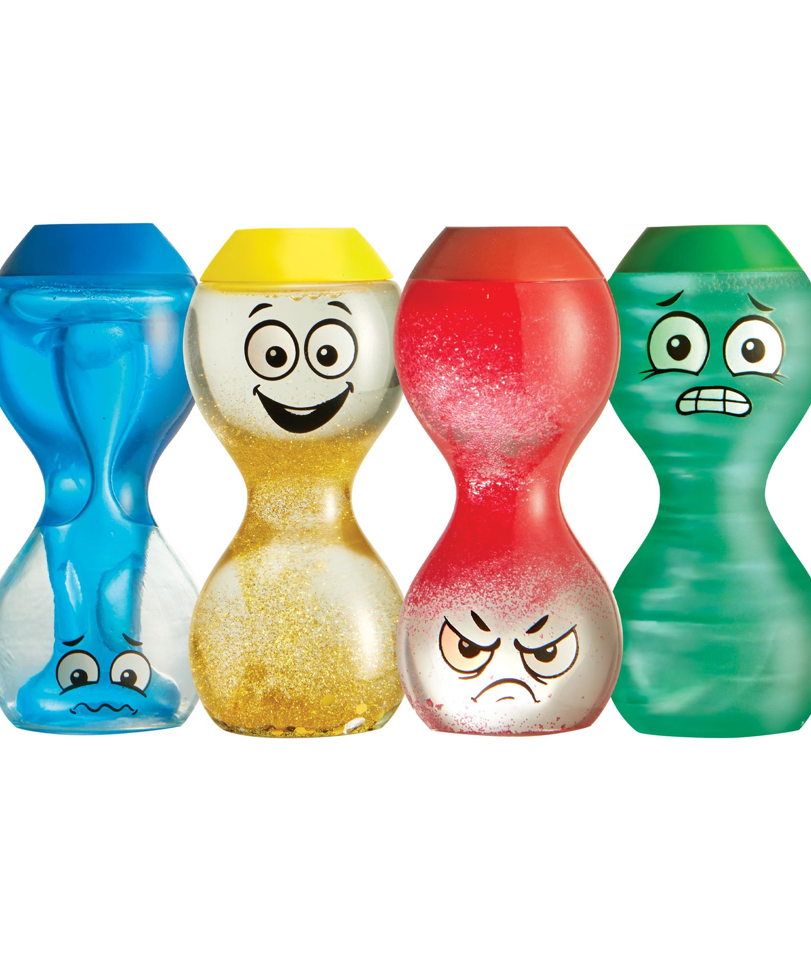 Learning Resources Express Your Feelings Sensory Bottles, Set of 4 Calming Emotional Regulation Toys, Ages 3+