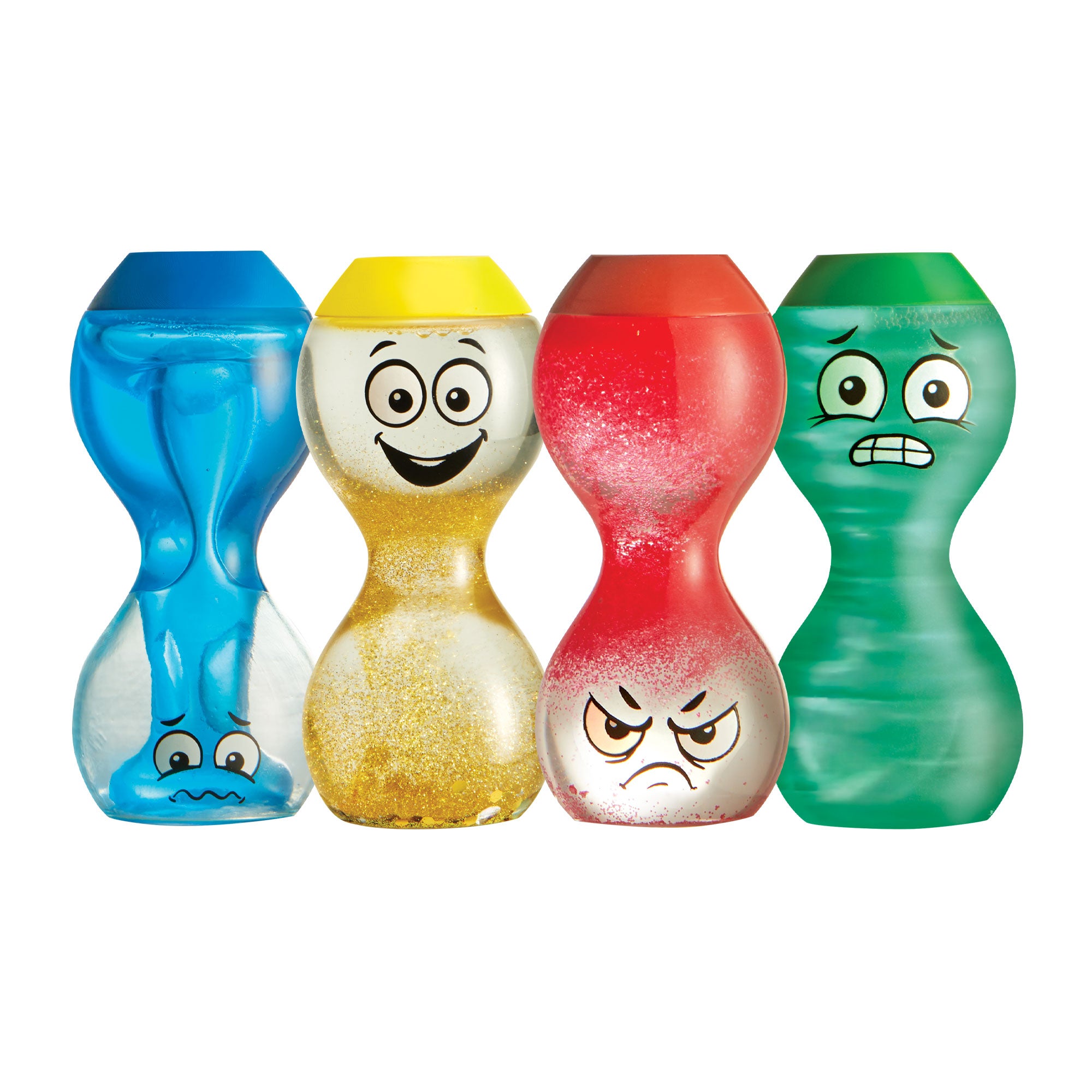 Learning Resources Express Your Feelings Sensory Bottles, Set of 4 Calming Emotional Regulation Toys, Ages 3+