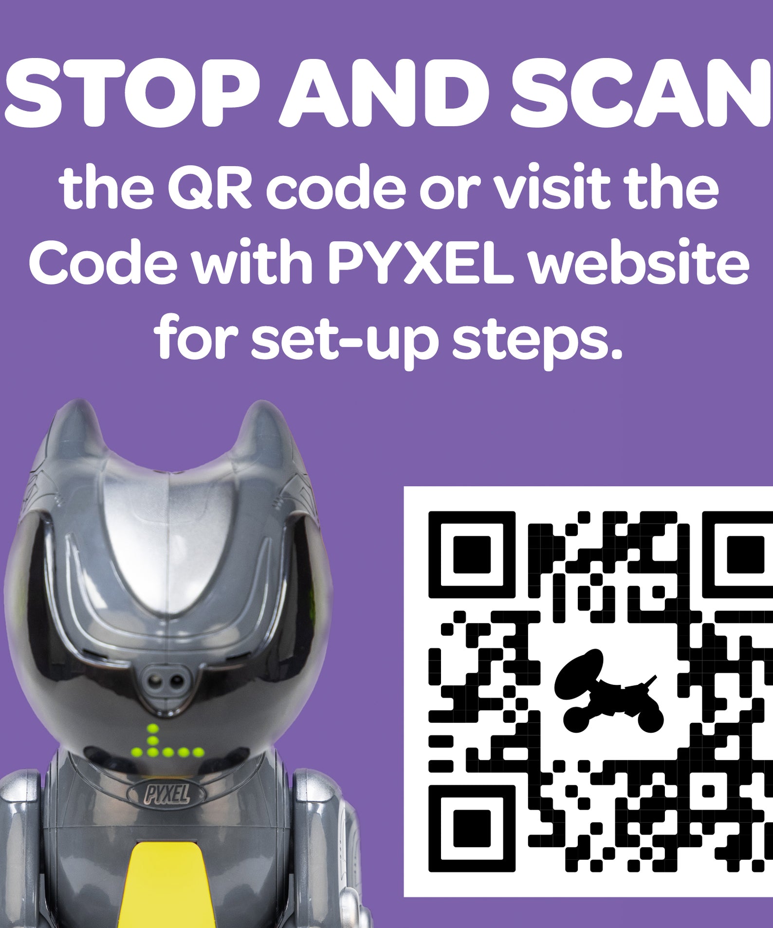 Learning Resources PYXEL: A Coders Best Friend, Interactive Coding Pet Robot with Blockly & Python, Ages 8+